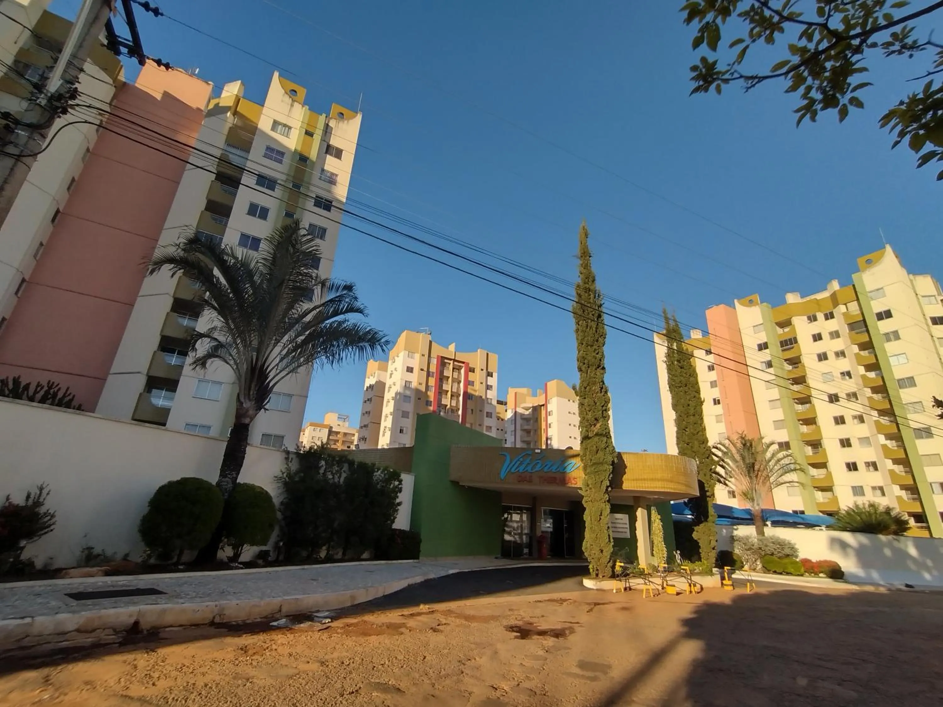 Street view in Vitória das Thermas Caldas Novas - ACHEI FERIAS - Com Roupa de Cama