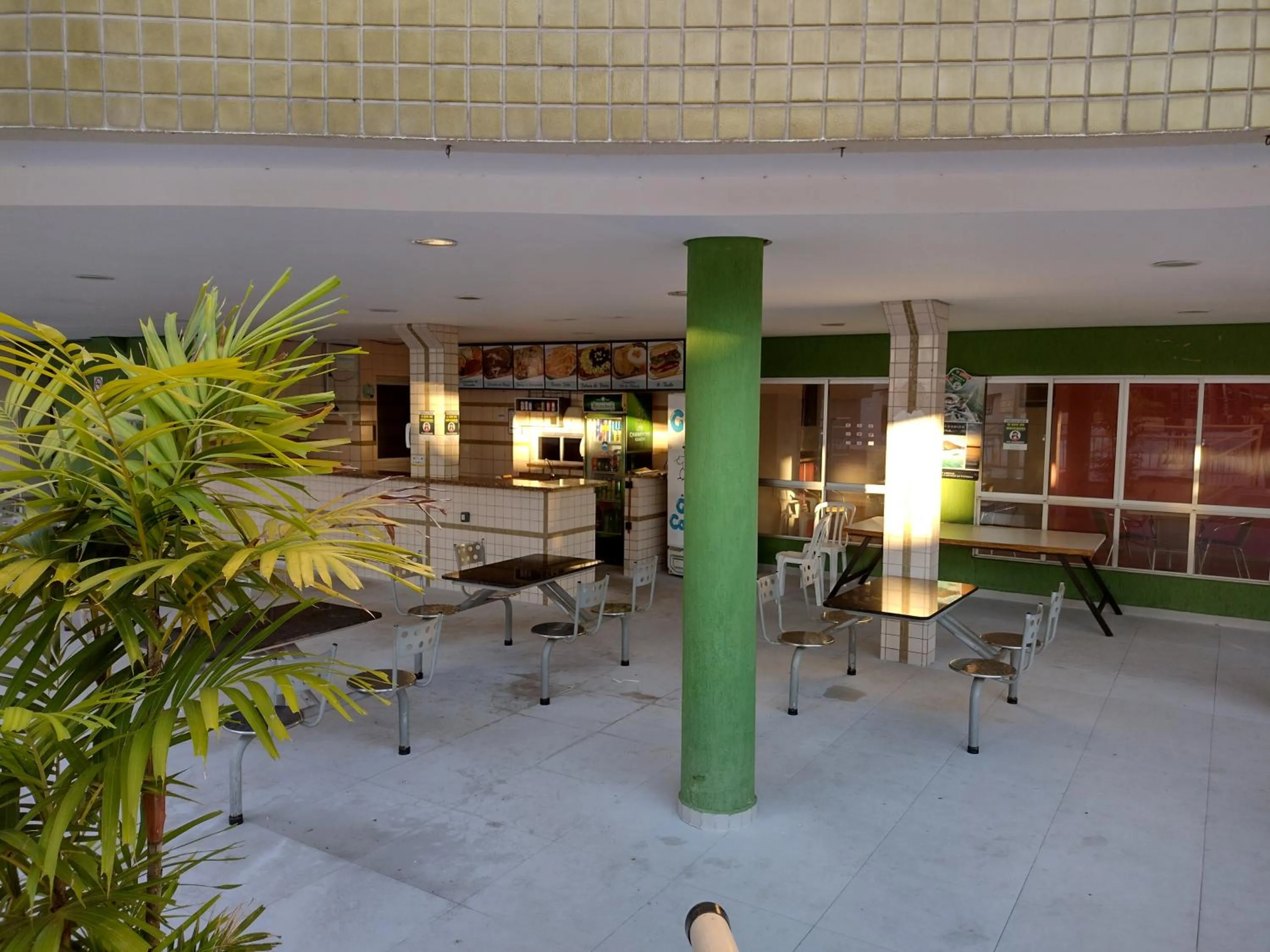 Dining area in Vitória das Thermas Caldas Novas - ACHEI FERIAS - Com Roupa de Cama