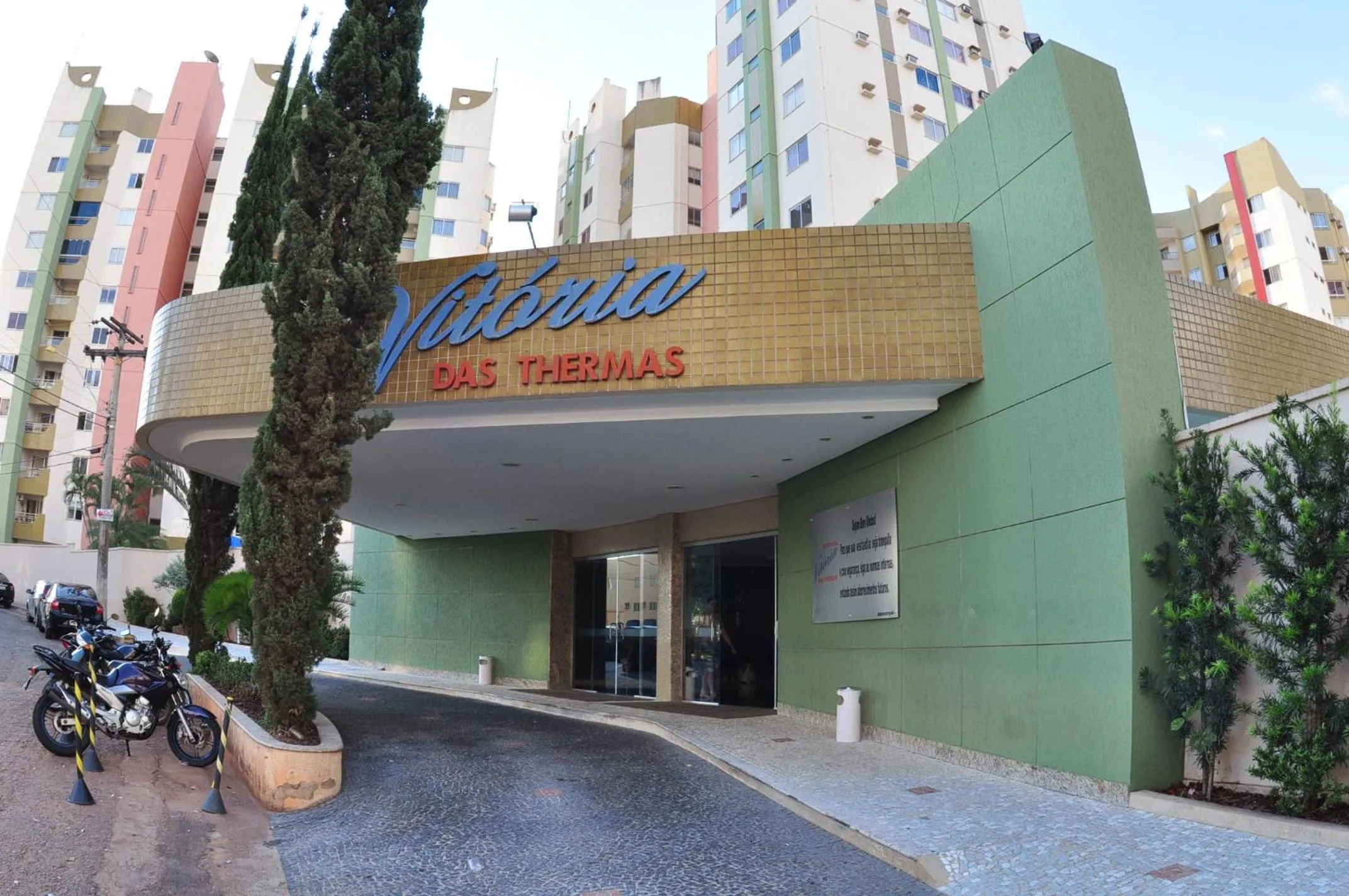 Facade/entrance in Vitória das Thermas Caldas Novas - ACHEI FERIAS - Com Roupa de Cama