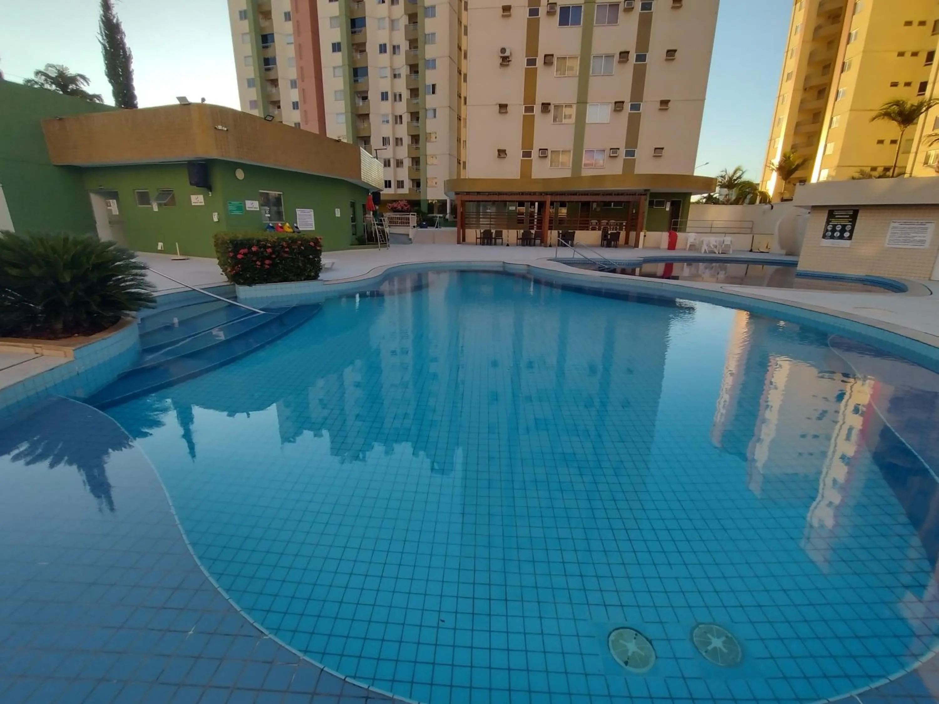 Swimming pool in Vitória das Thermas Caldas Novas - ACHEI FERIAS - Com Roupa de Cama
