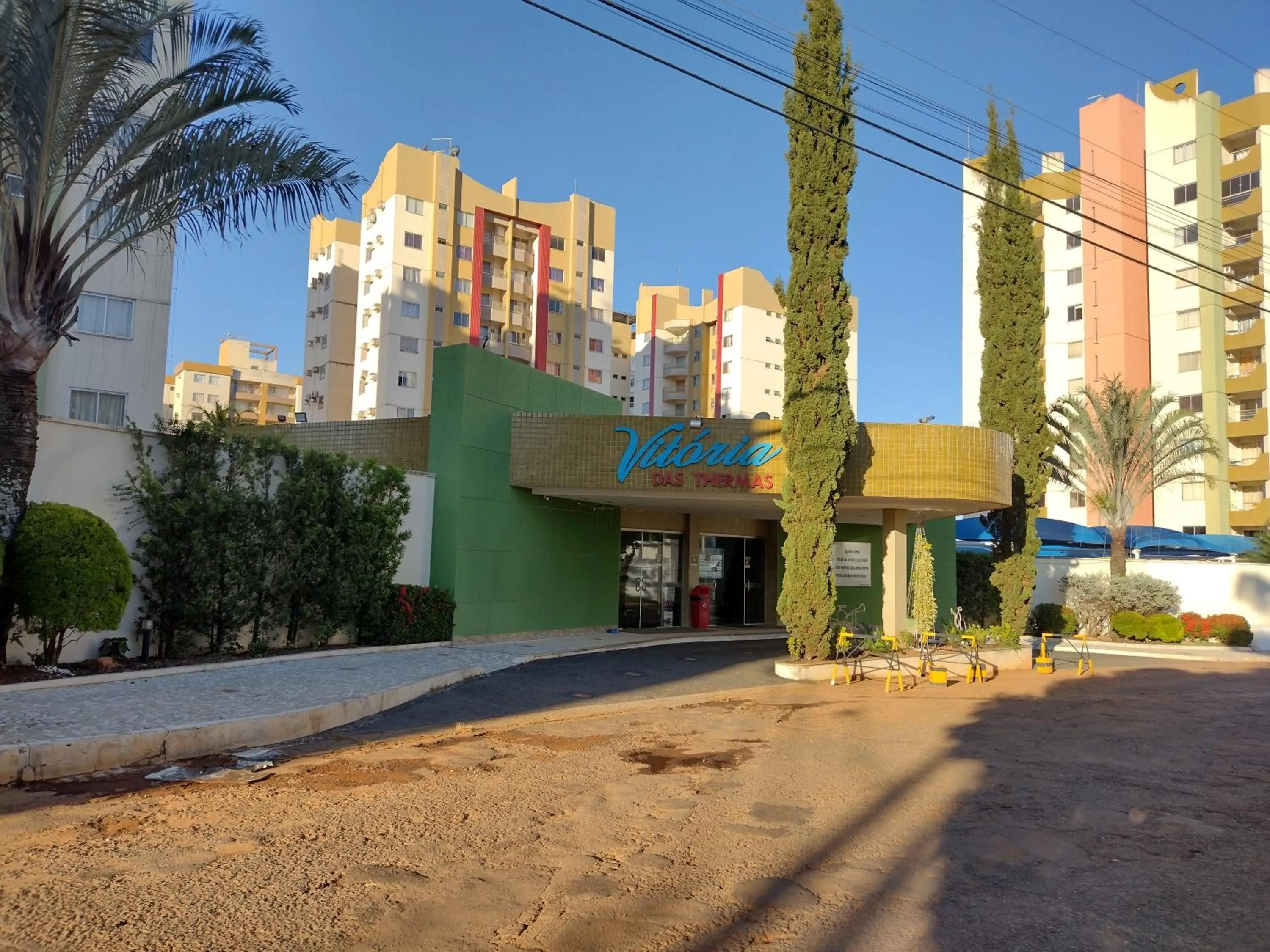 Facade/entrance in Vitória das Thermas Caldas Novas - ACHEI FERIAS - Com Roupa de Cama