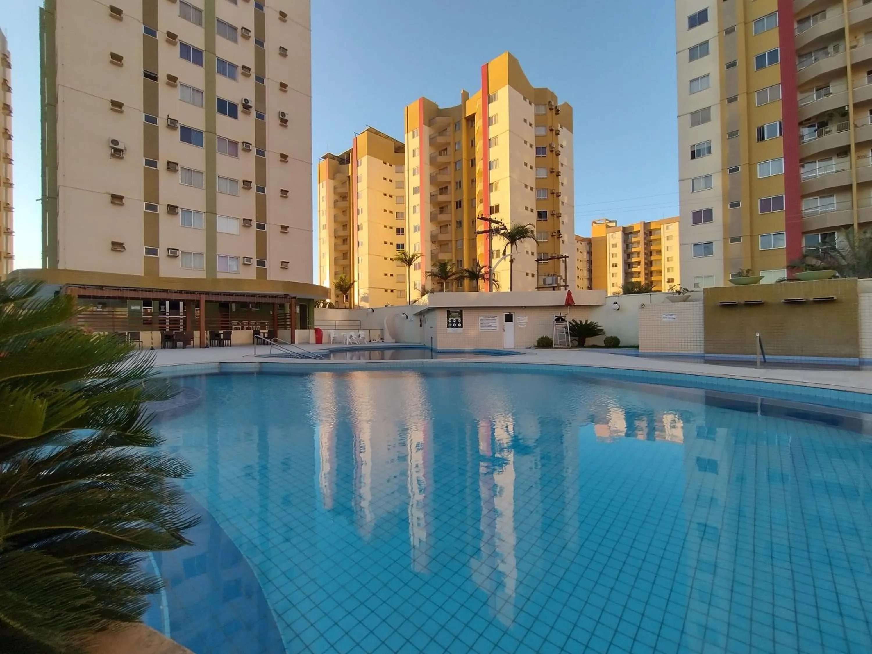 Swimming pool in Vitória das Thermas Caldas Novas - ACHEI FERIAS - Com Roupa de Cama