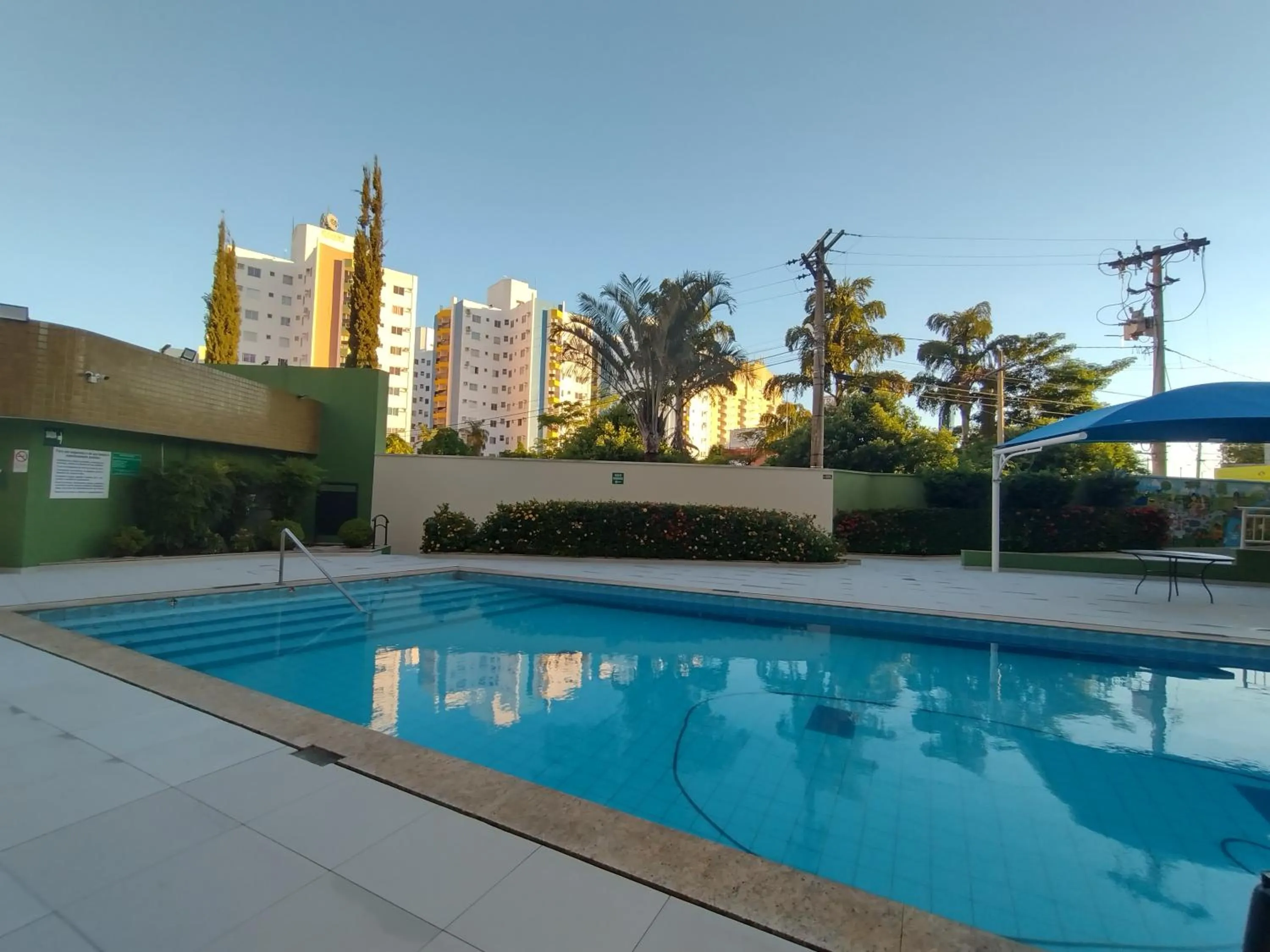 Swimming pool in Vitória das Thermas Caldas Novas - ACHEI FERIAS - Com Roupa de Cama