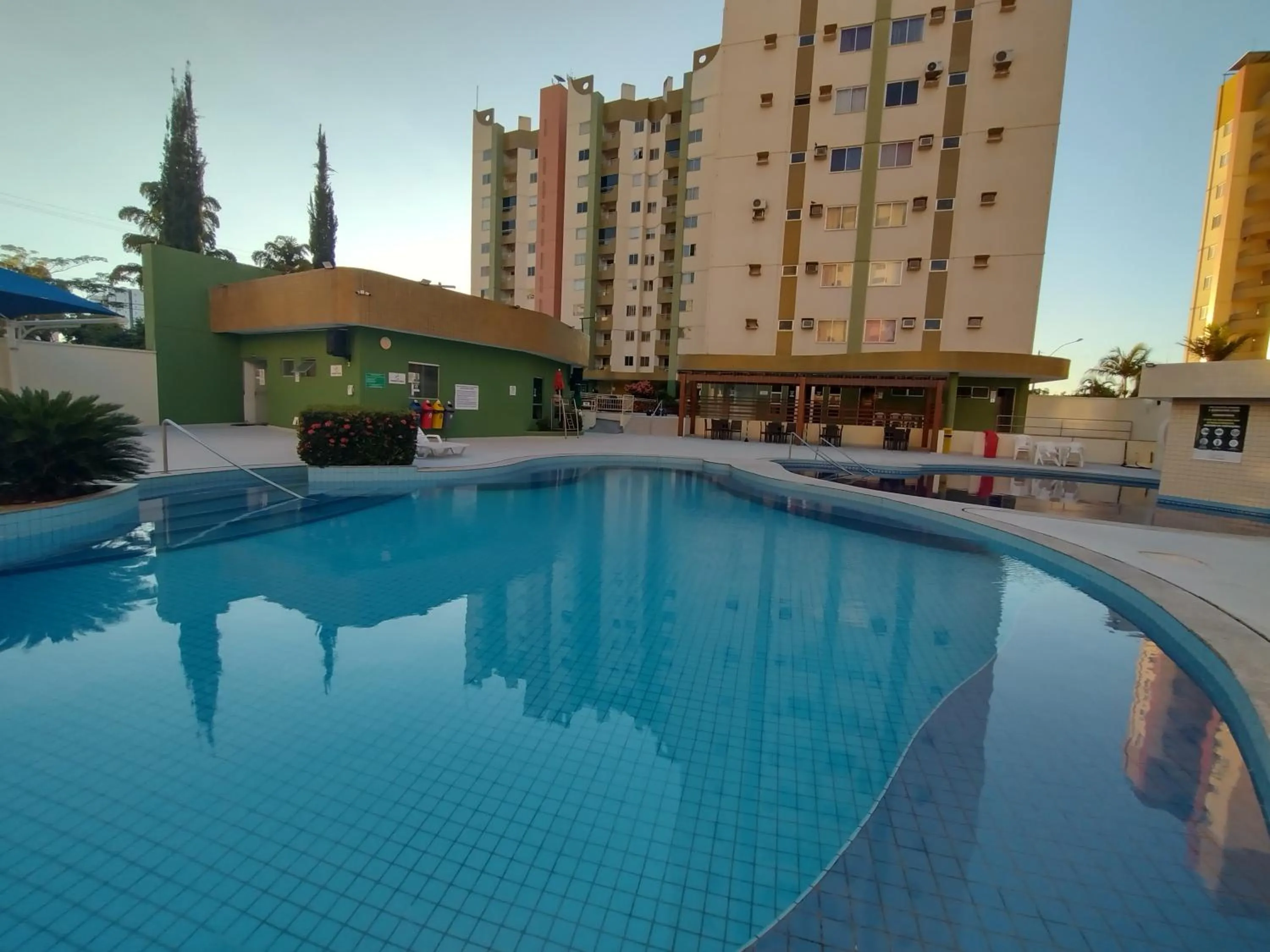 Swimming pool in Vitória das Thermas Caldas Novas - ACHEI FERIAS - Com Roupa de Cama