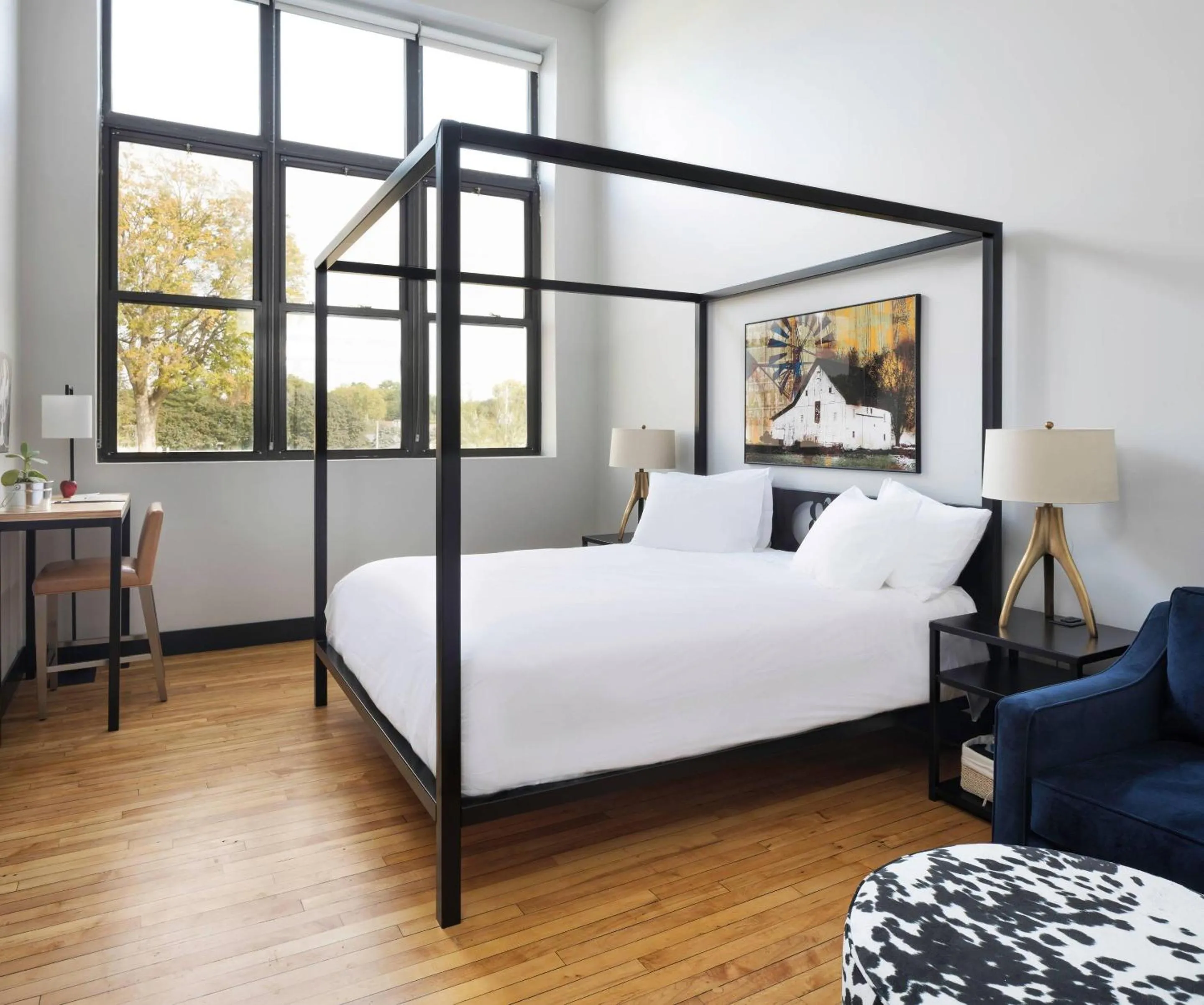 Bedroom, Bed in Hotel Grinnell, Ascend Hotel Collection