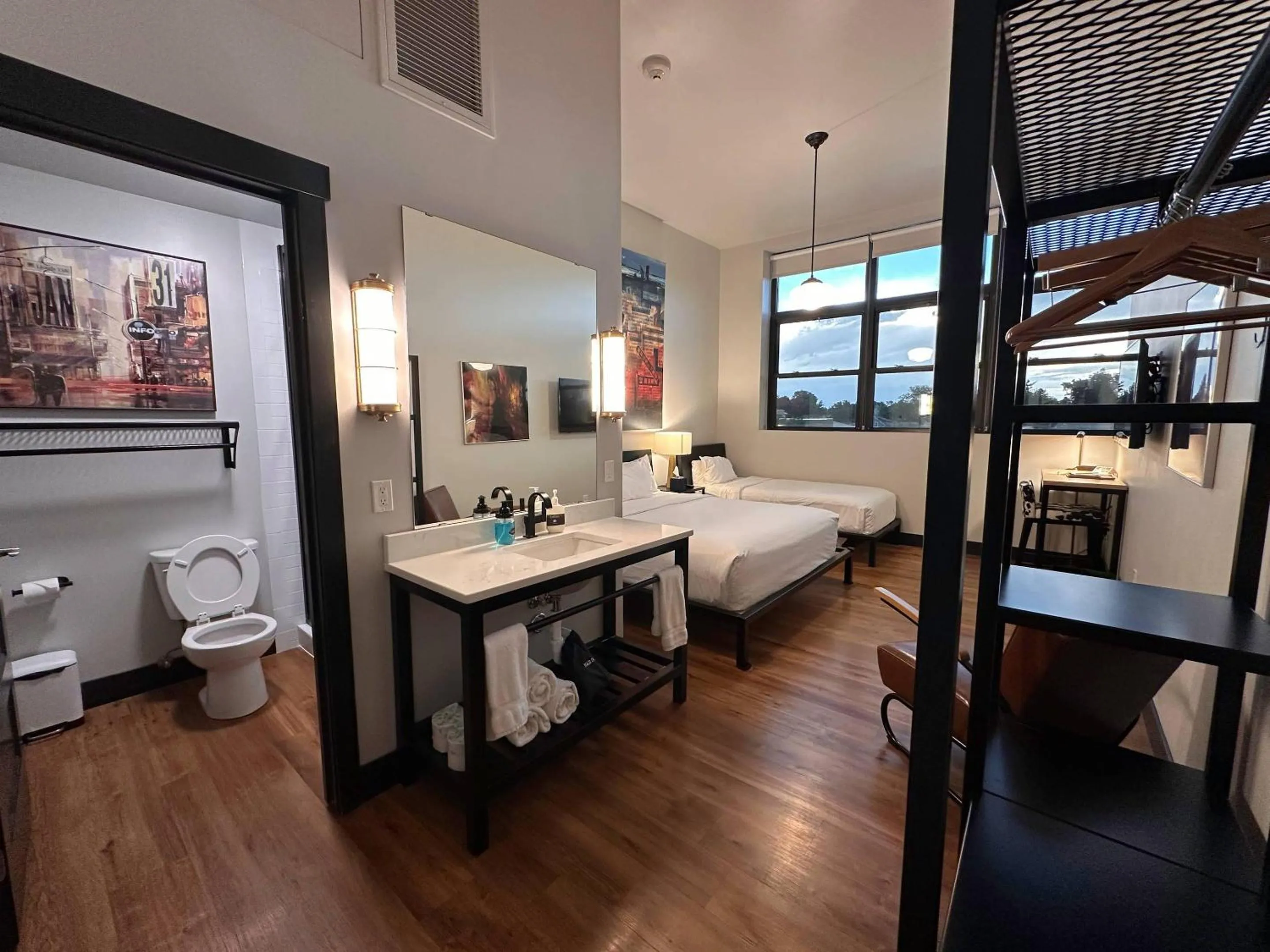 Bedroom, Bed in Hotel Grinnell, Ascend Hotel Collection