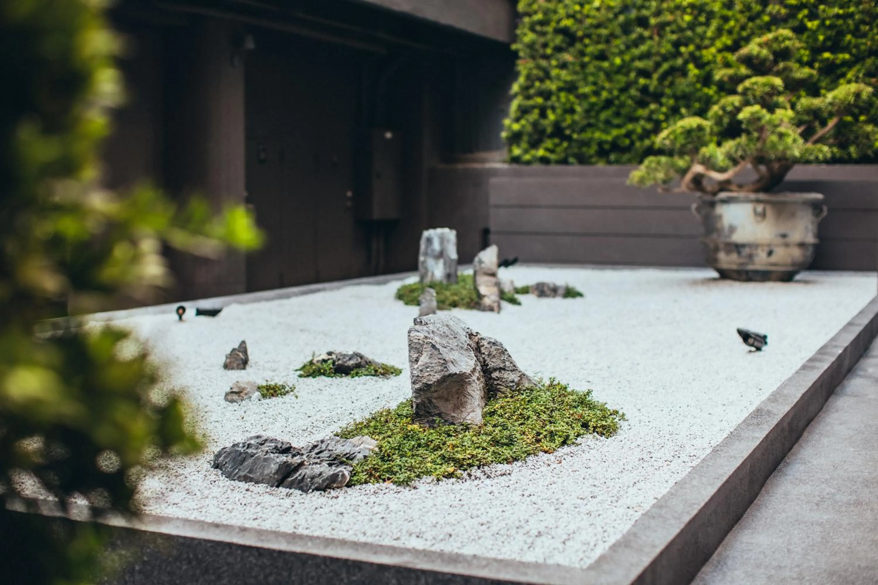 Garden in Mega Hotel