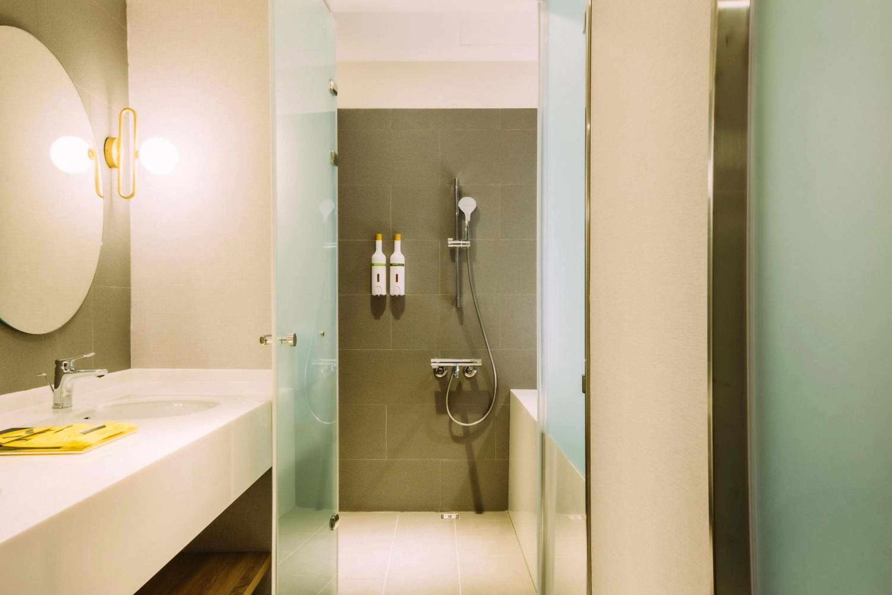 Bathroom in Mega Hotel