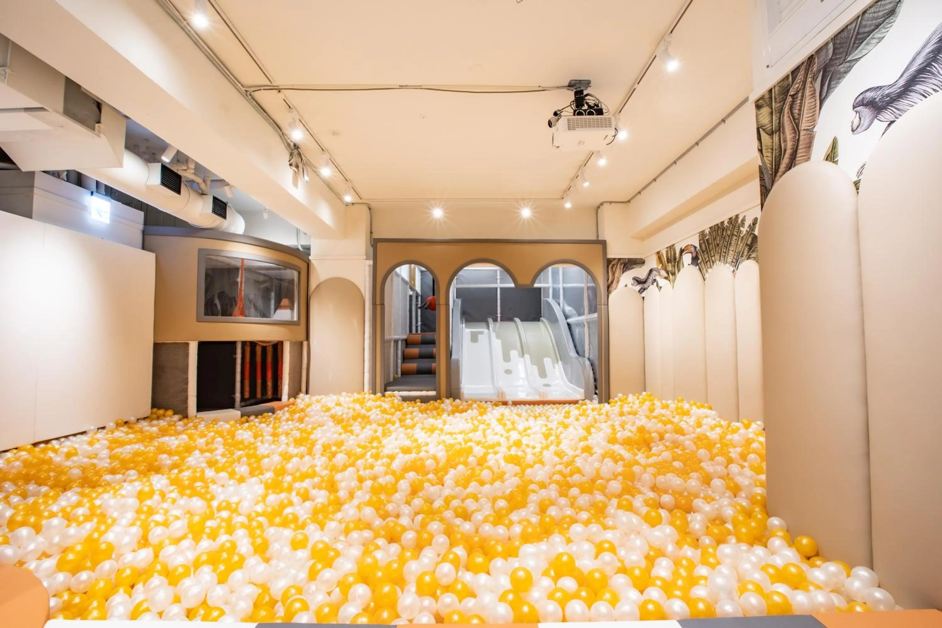 Children play ground in Mega Hotel