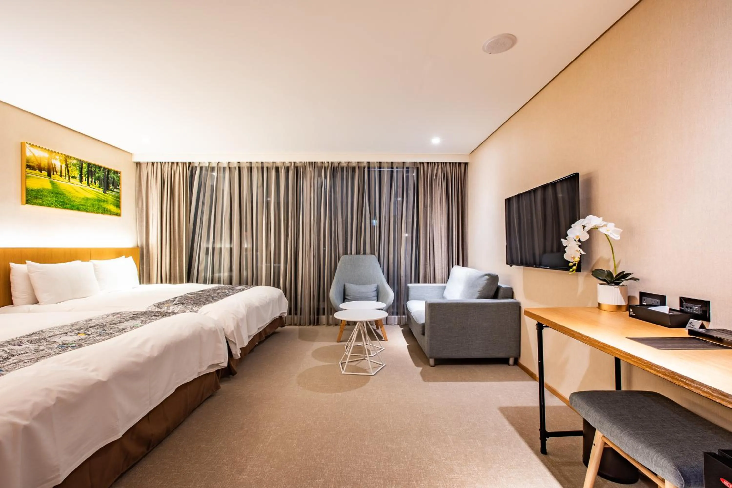 Photo of the whole room, Bed in Mega Hotel