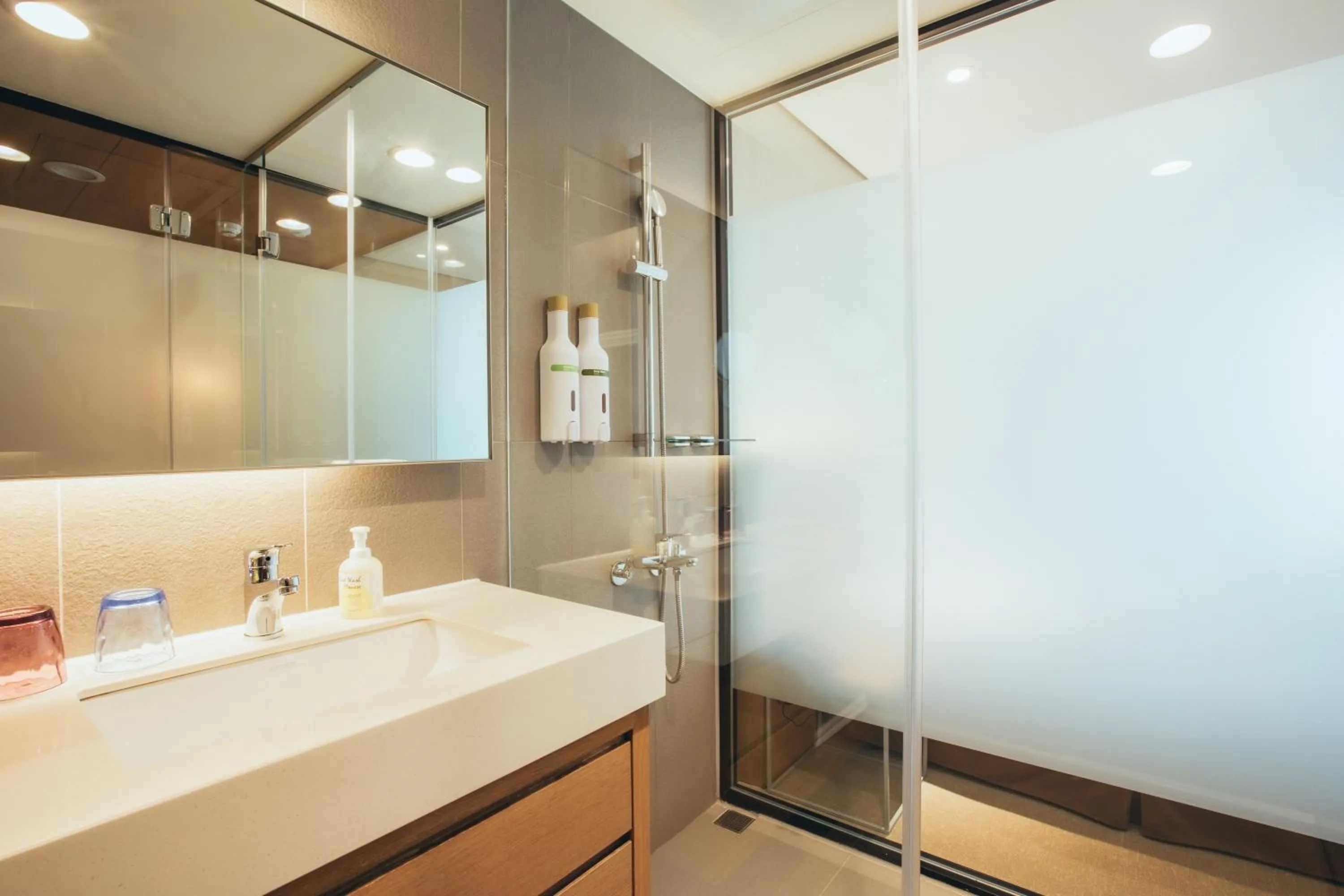 Bathroom in Mega Hotel