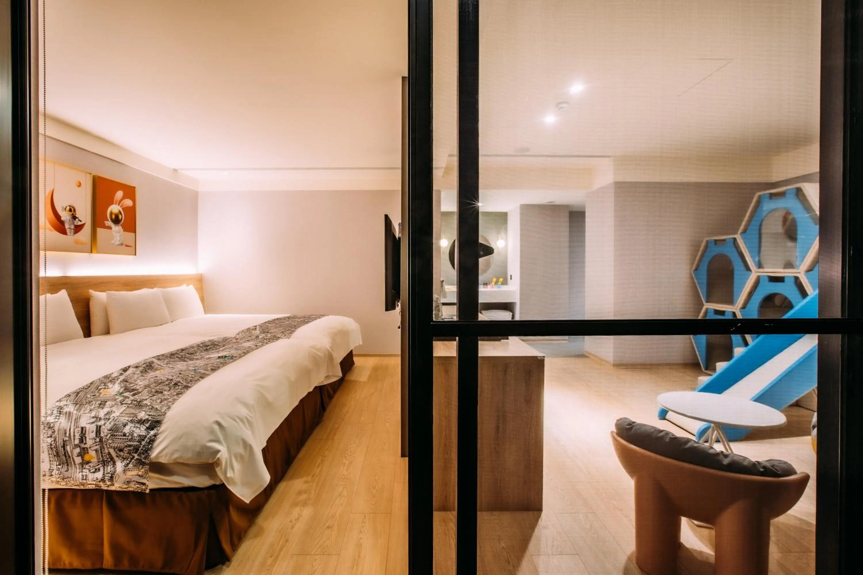 Photo of the whole room, Bed in Mega Hotel