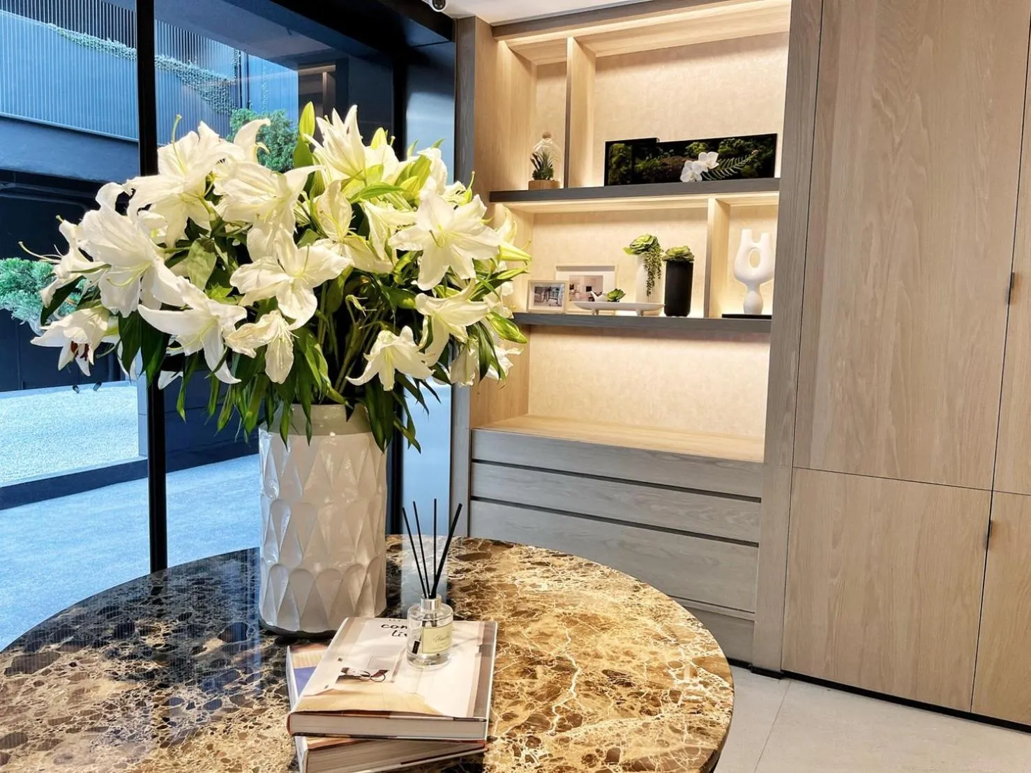 On site in Mega Hotel