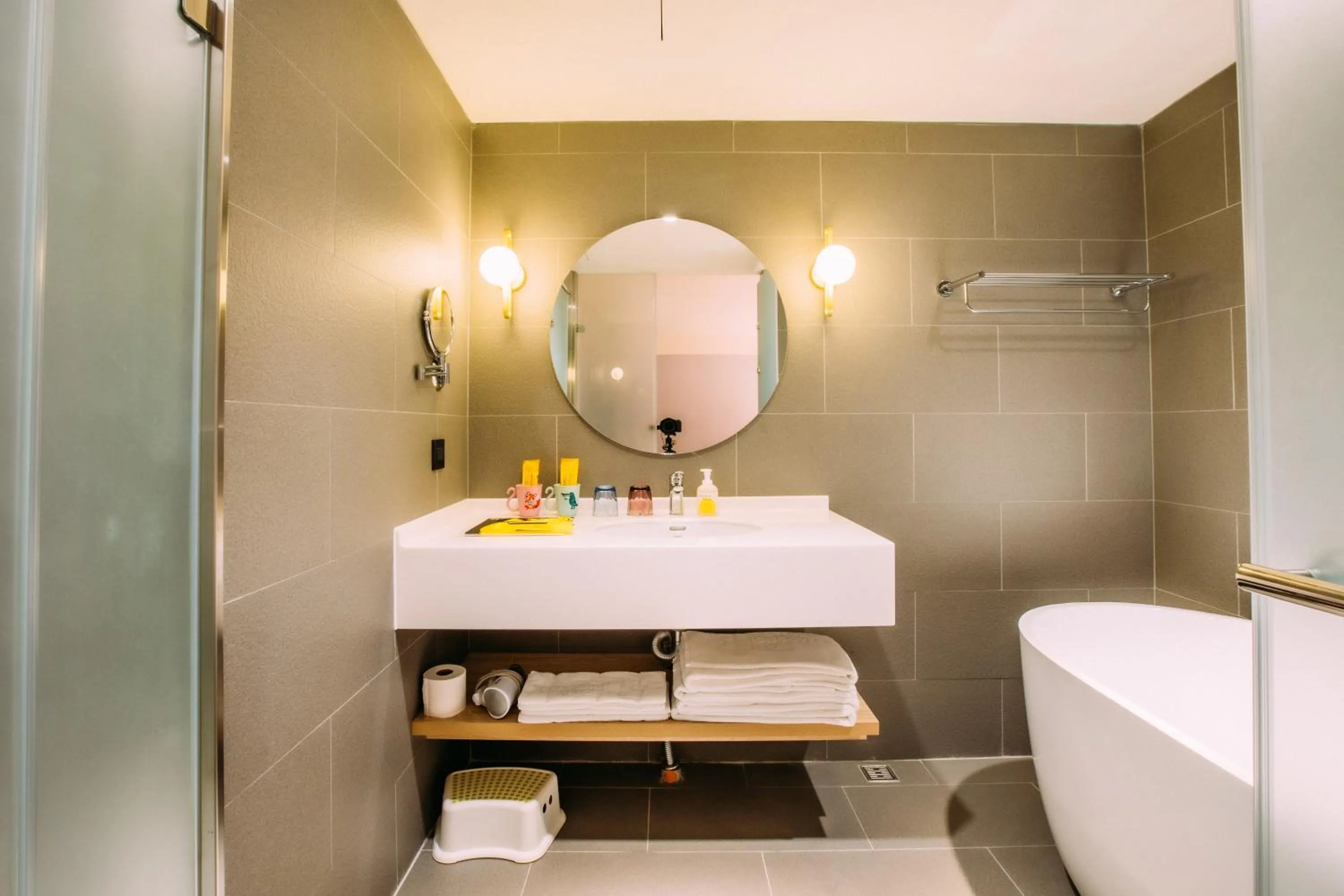 Bathroom in Mega Hotel