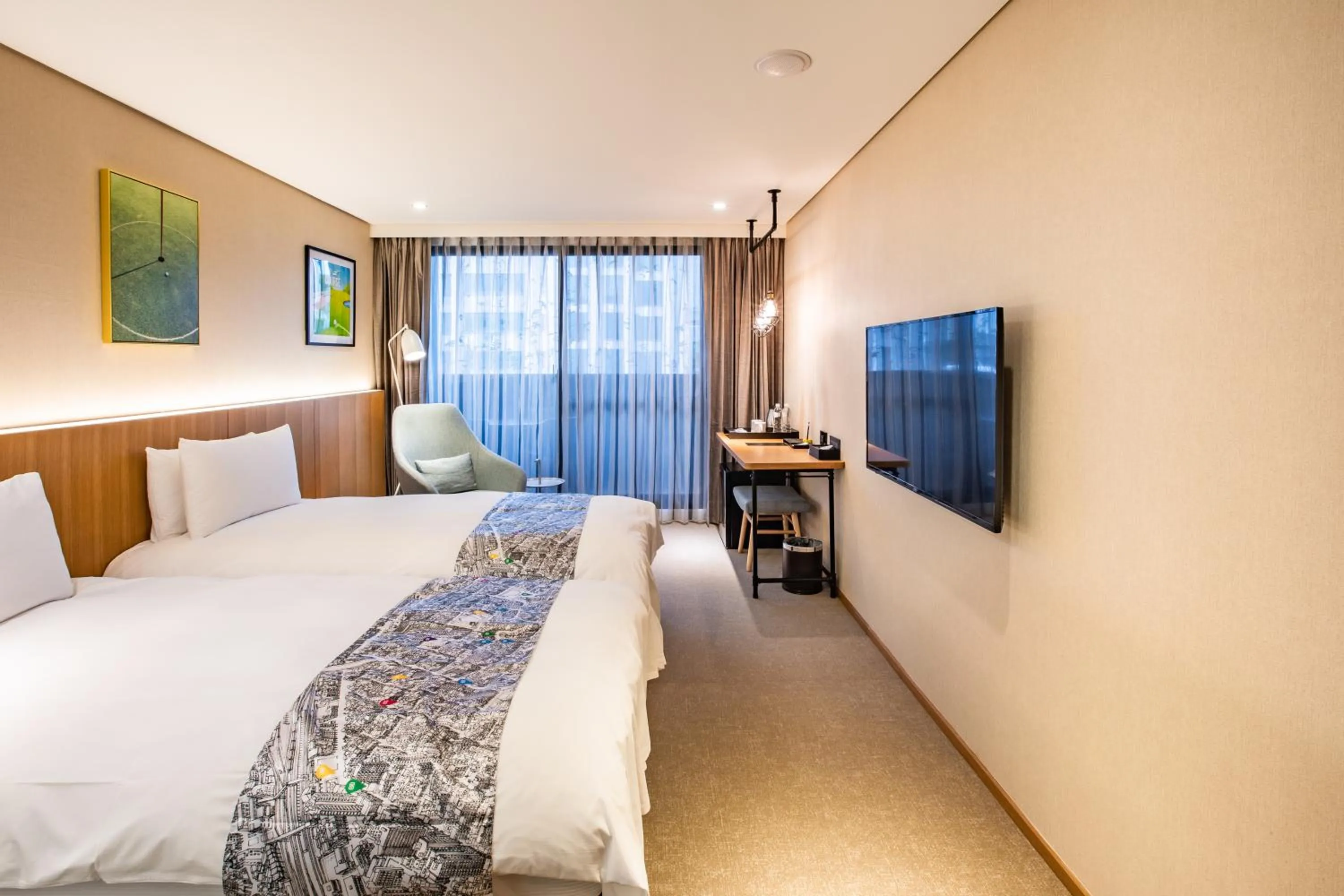 TV and multimedia, Bed in Mega Hotel