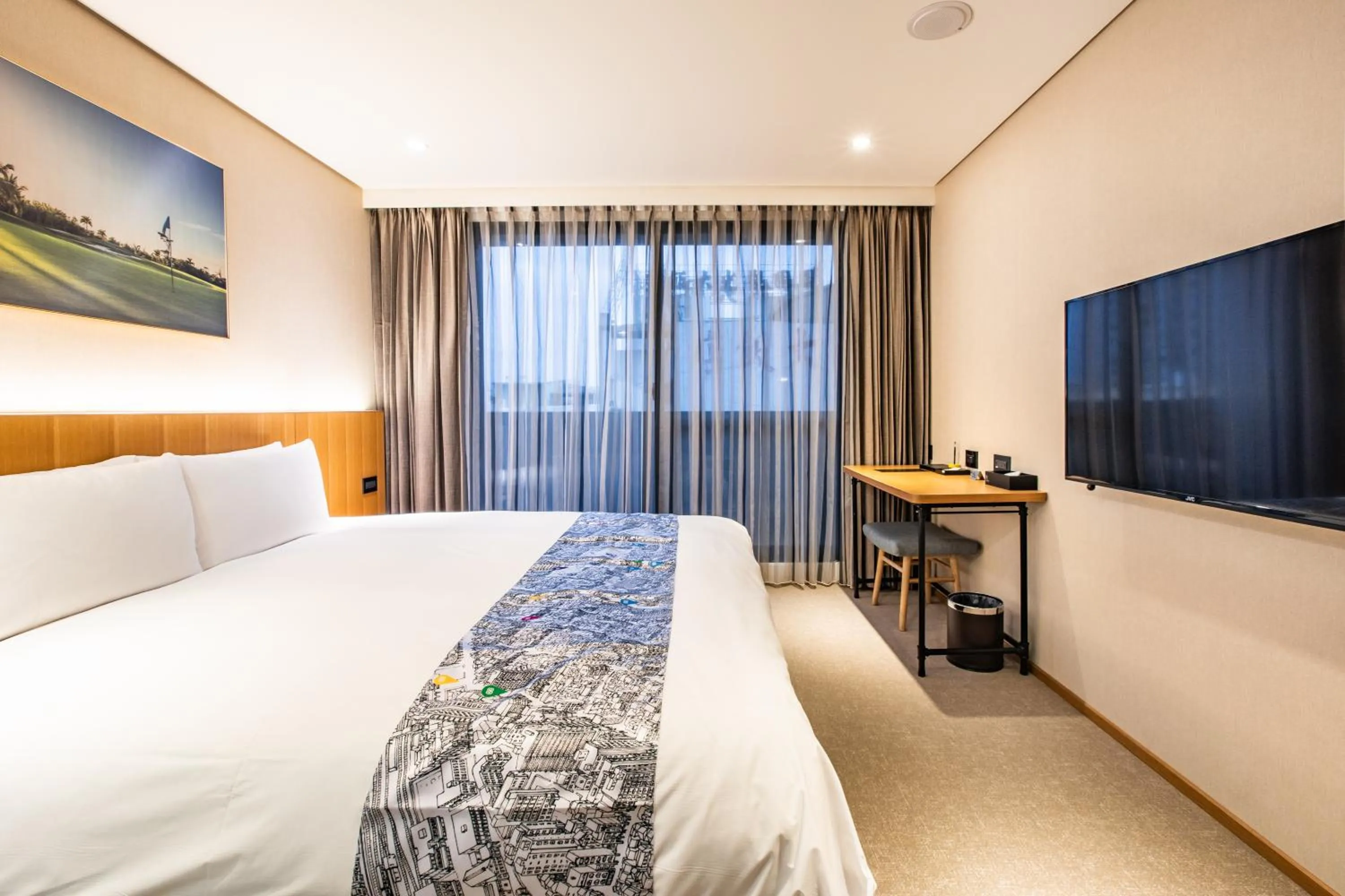 Photo of the whole room, Bed in Mega Hotel