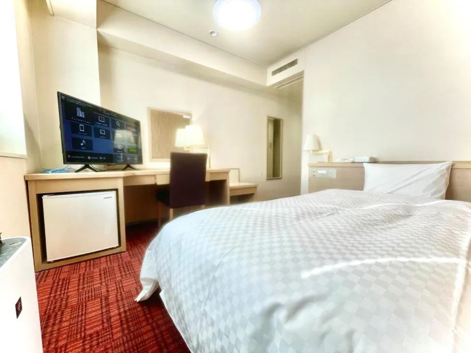 Bed in Yokote Central Hotel