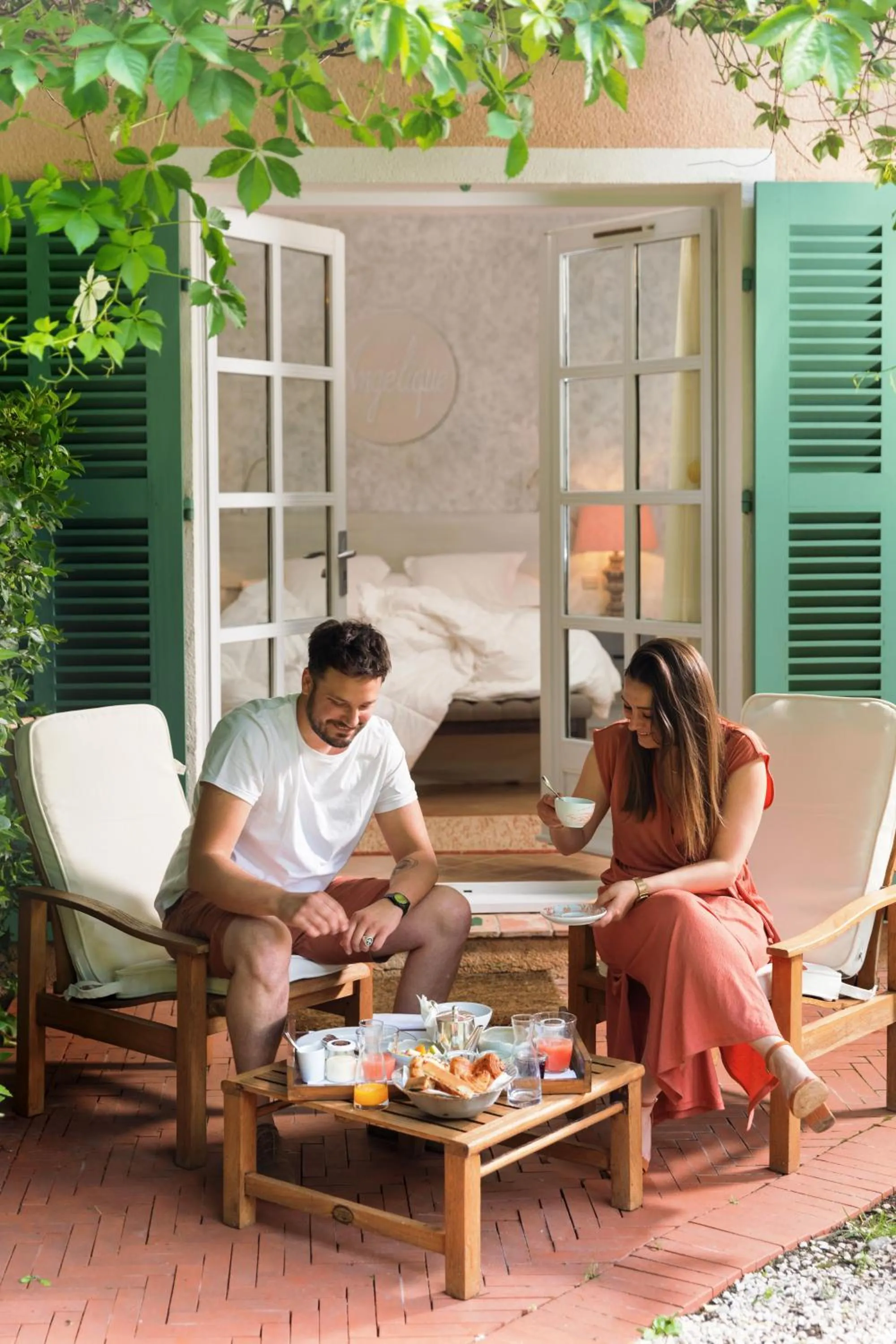 Breakfast in Hostellerie De L'abbaye De La Celle - Teritoria