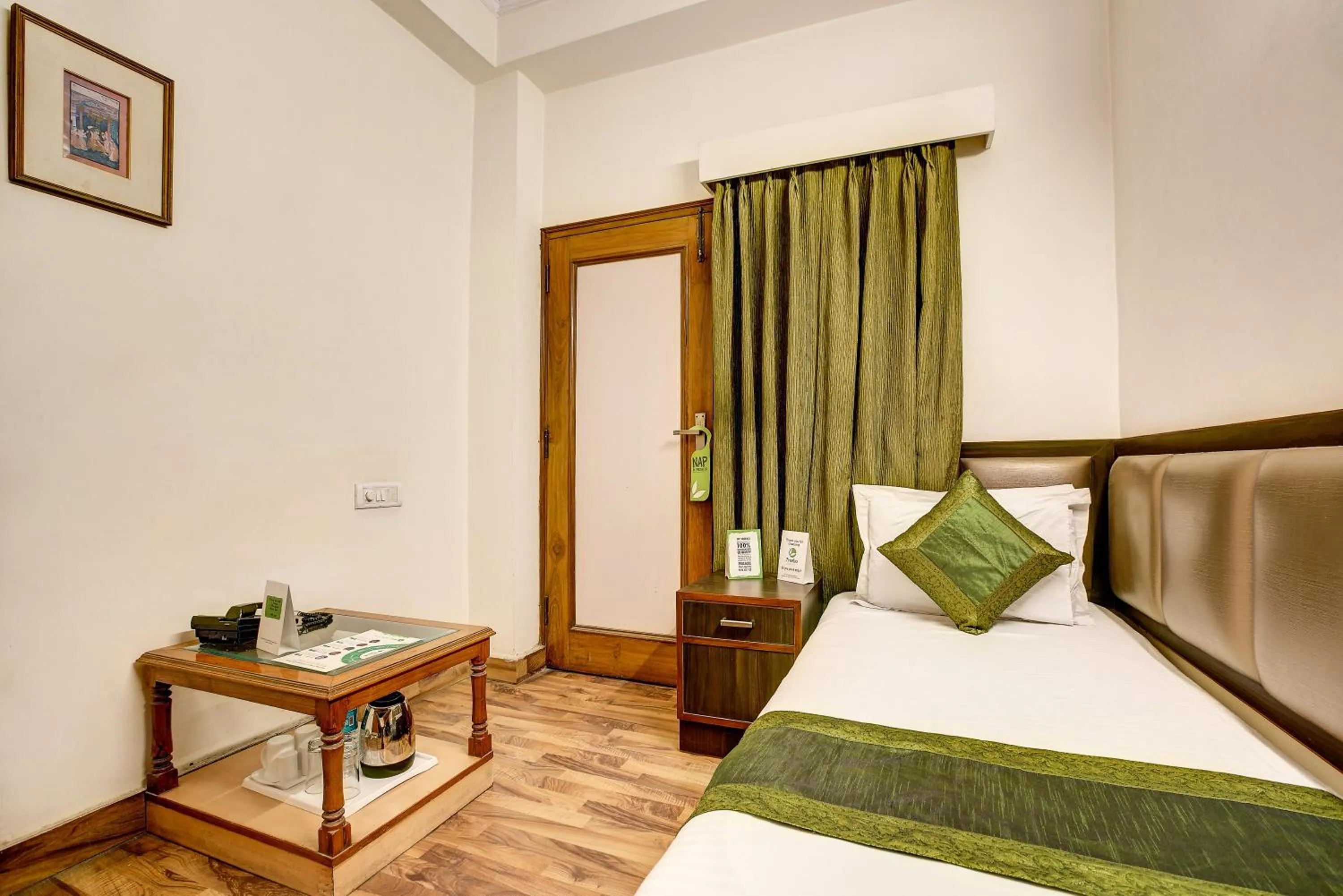Bedroom, Bed in Treebo C T International