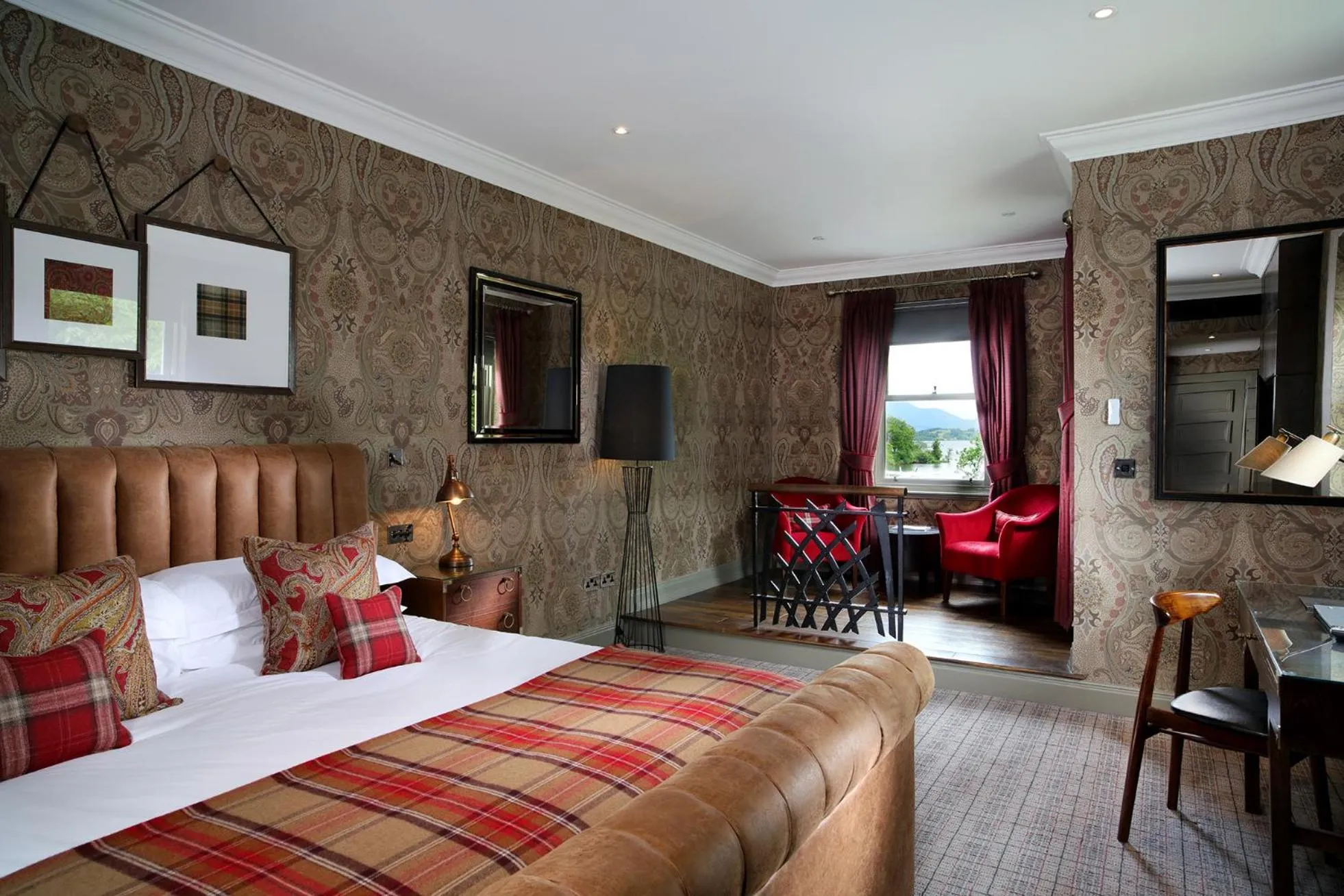 Bedroom, Bed in Cameron House on Loch Lomond