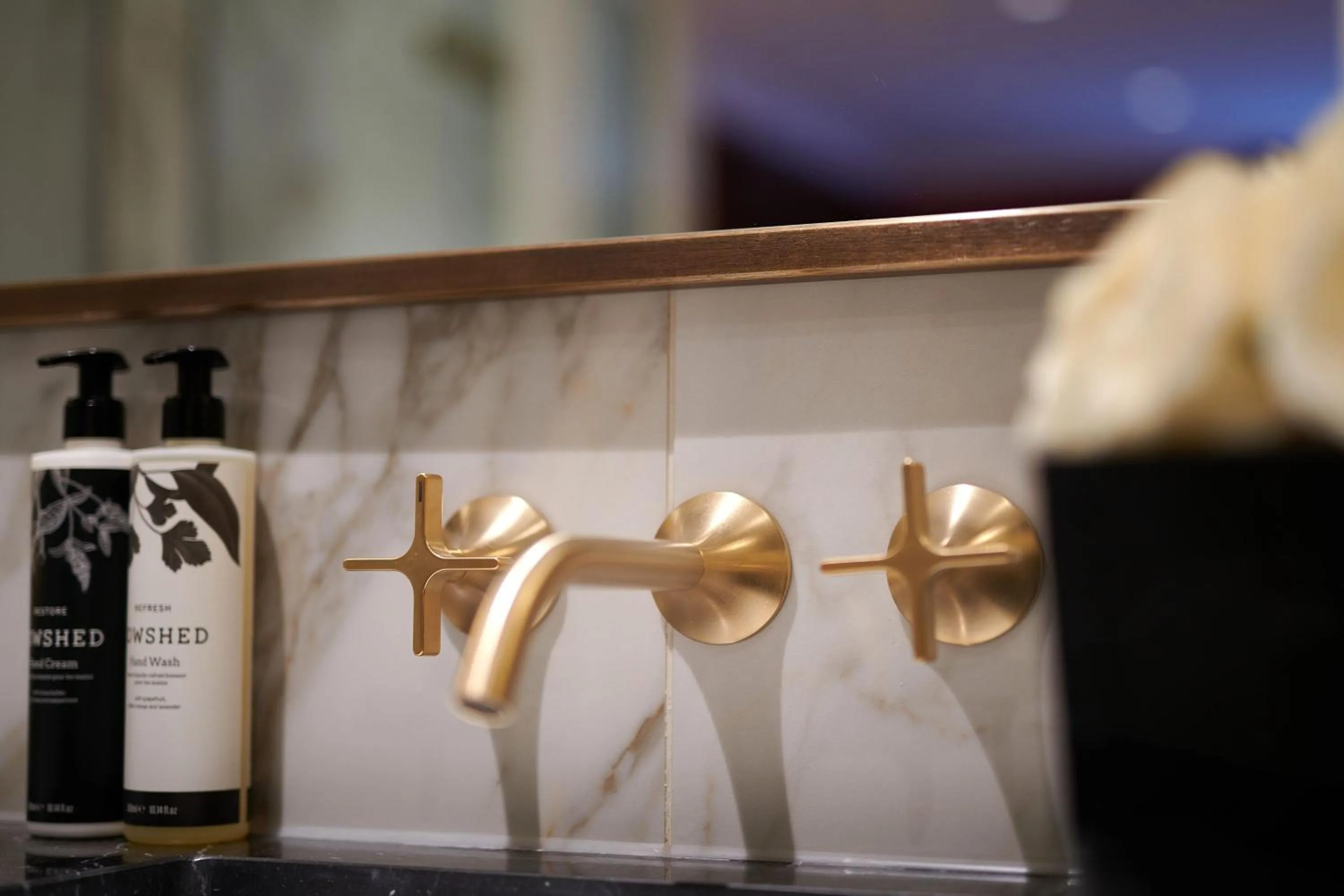 Bathroom in Cameron House on Loch Lomond