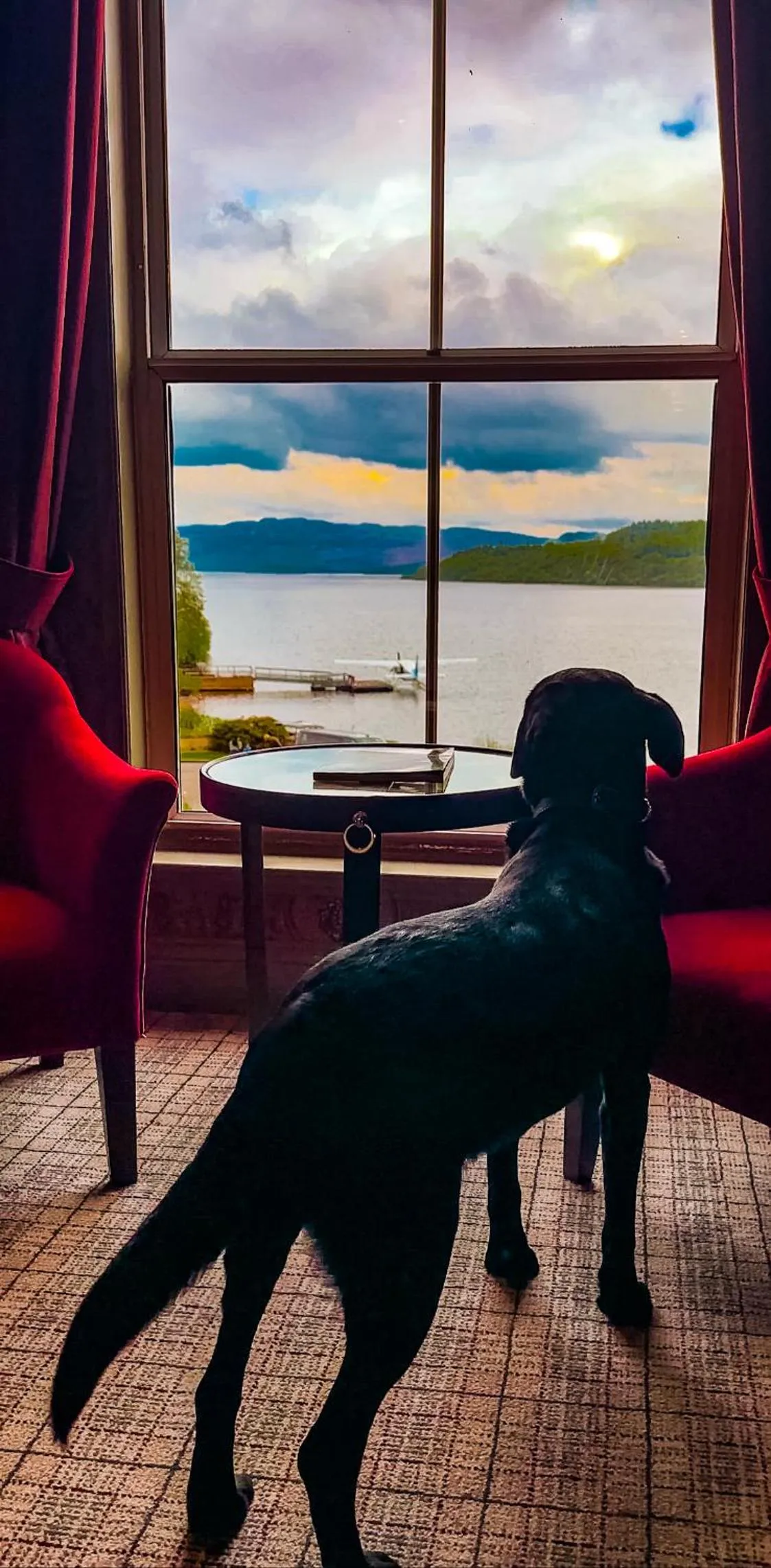 Property building in Cameron House on Loch Lomond