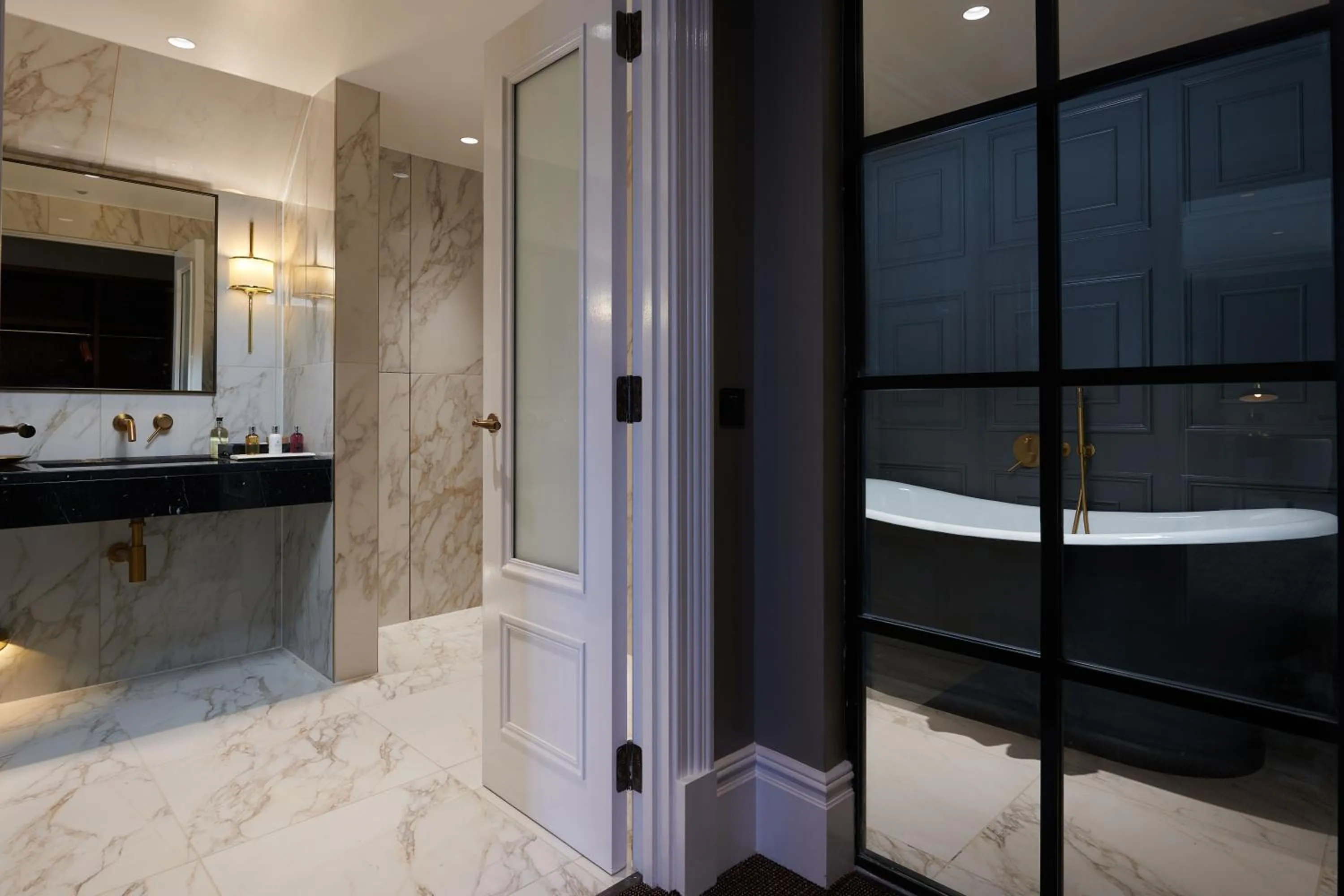 Bathroom in Cameron House on Loch Lomond