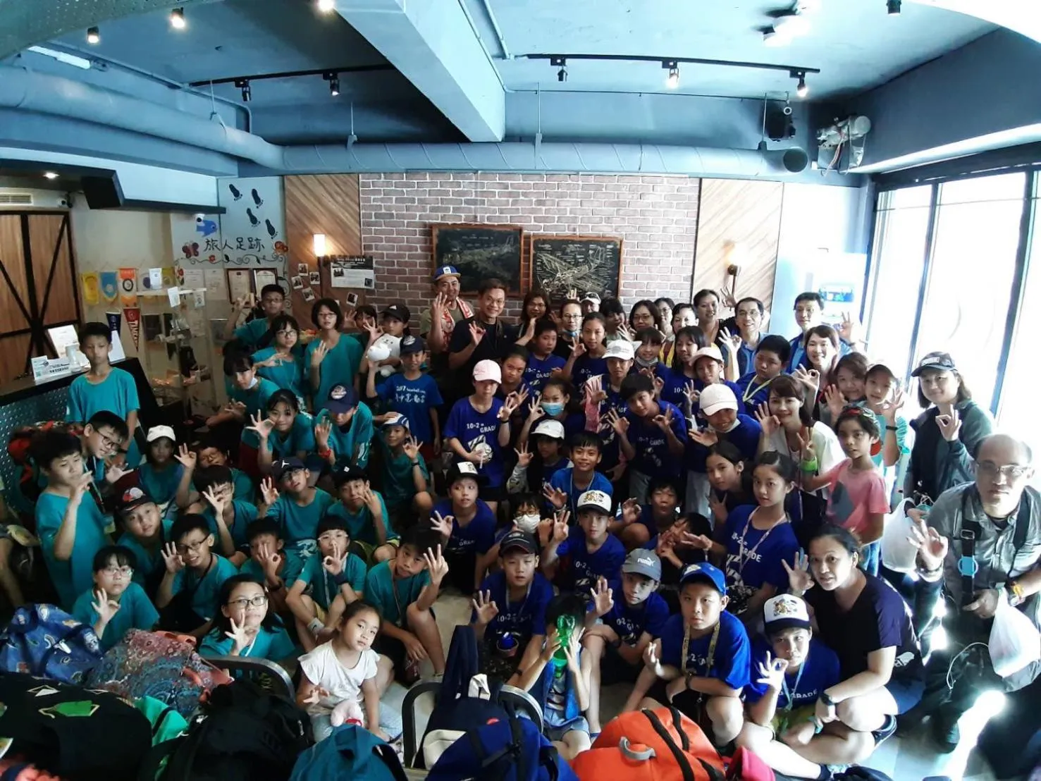 People in Taipei Travelers International Hostel