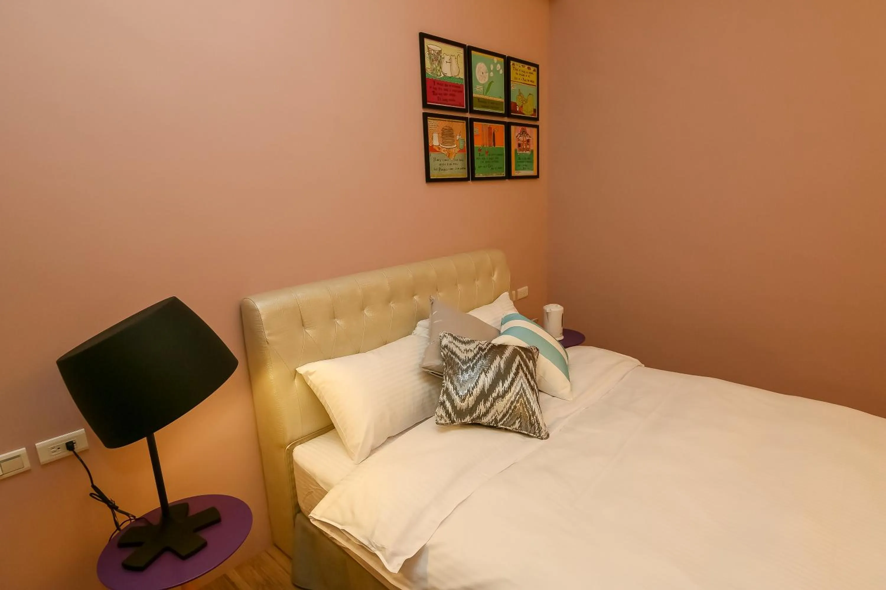 Decorative detail, Bed in Spring Tree