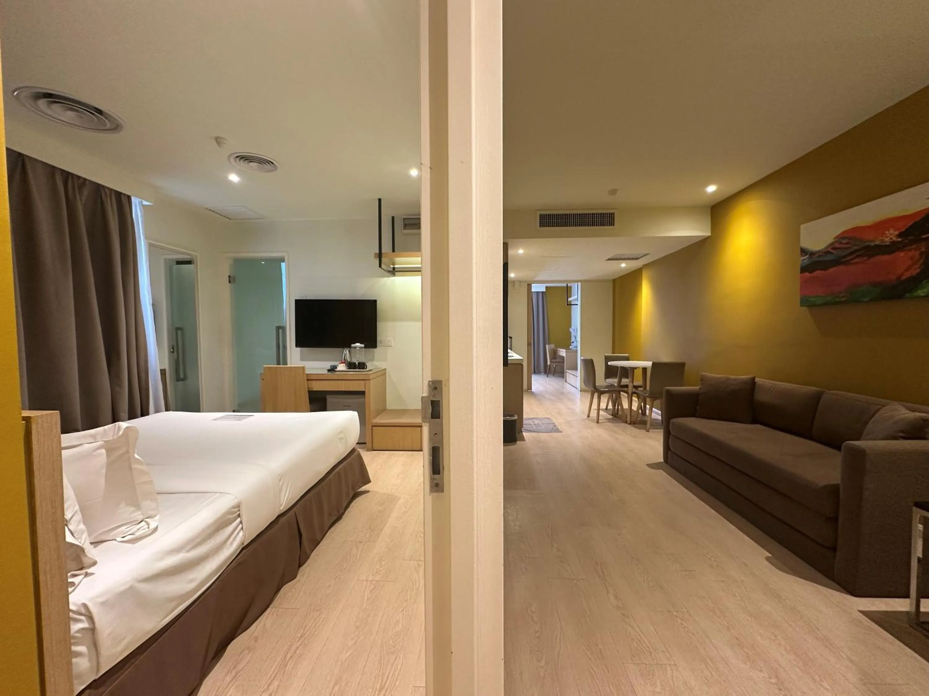 Bed in SGI Vacation Club Hotel