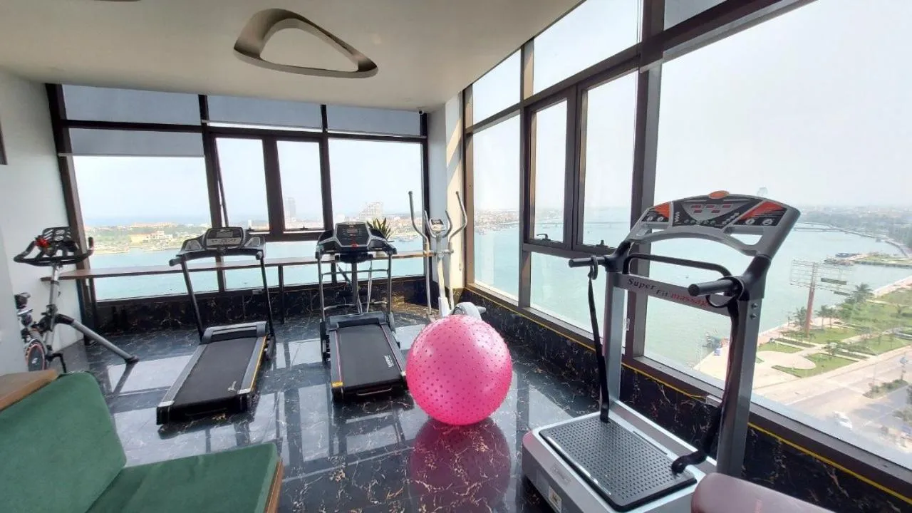 Fitness centre/facilities in CKC Thien Duong Hotel