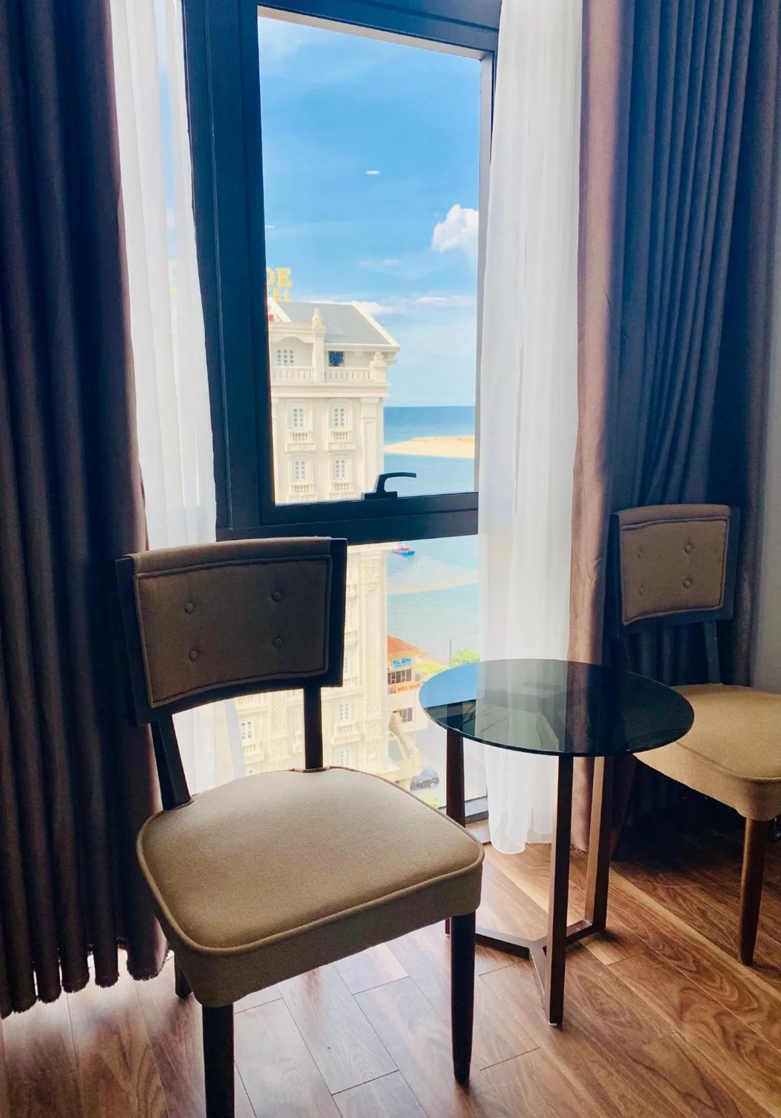 Seating area in CKC Thien Duong Hotel