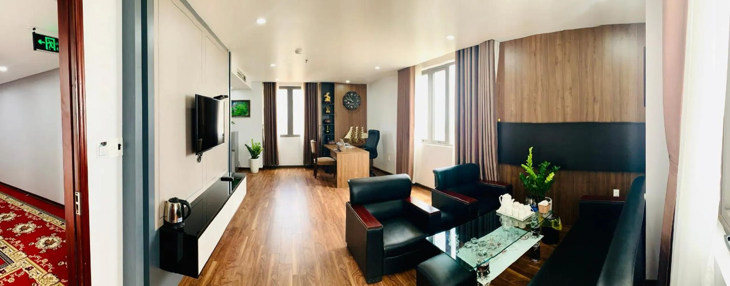 Living room in CKC Thien Duong Hotel