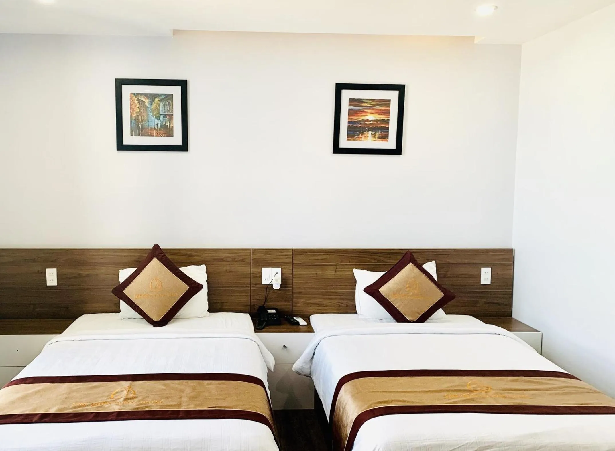 Bed in CKC Thien Duong Hotel