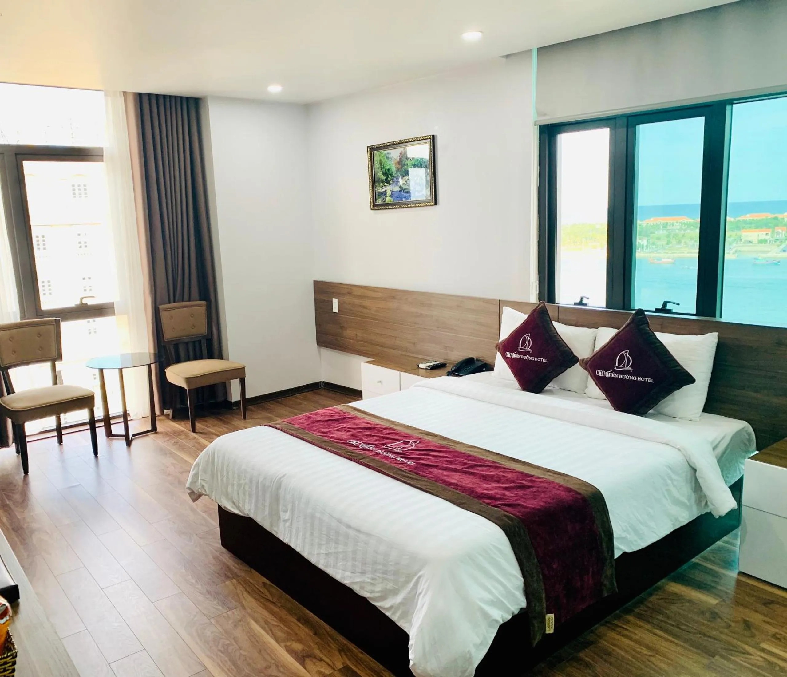 Photo of the whole room, Bed in CKC Thien Duong Hotel