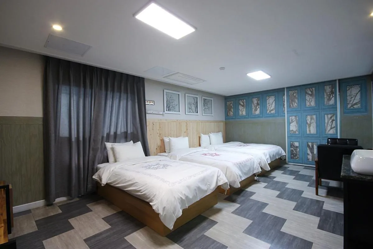 Bed in Hotel Mondavi