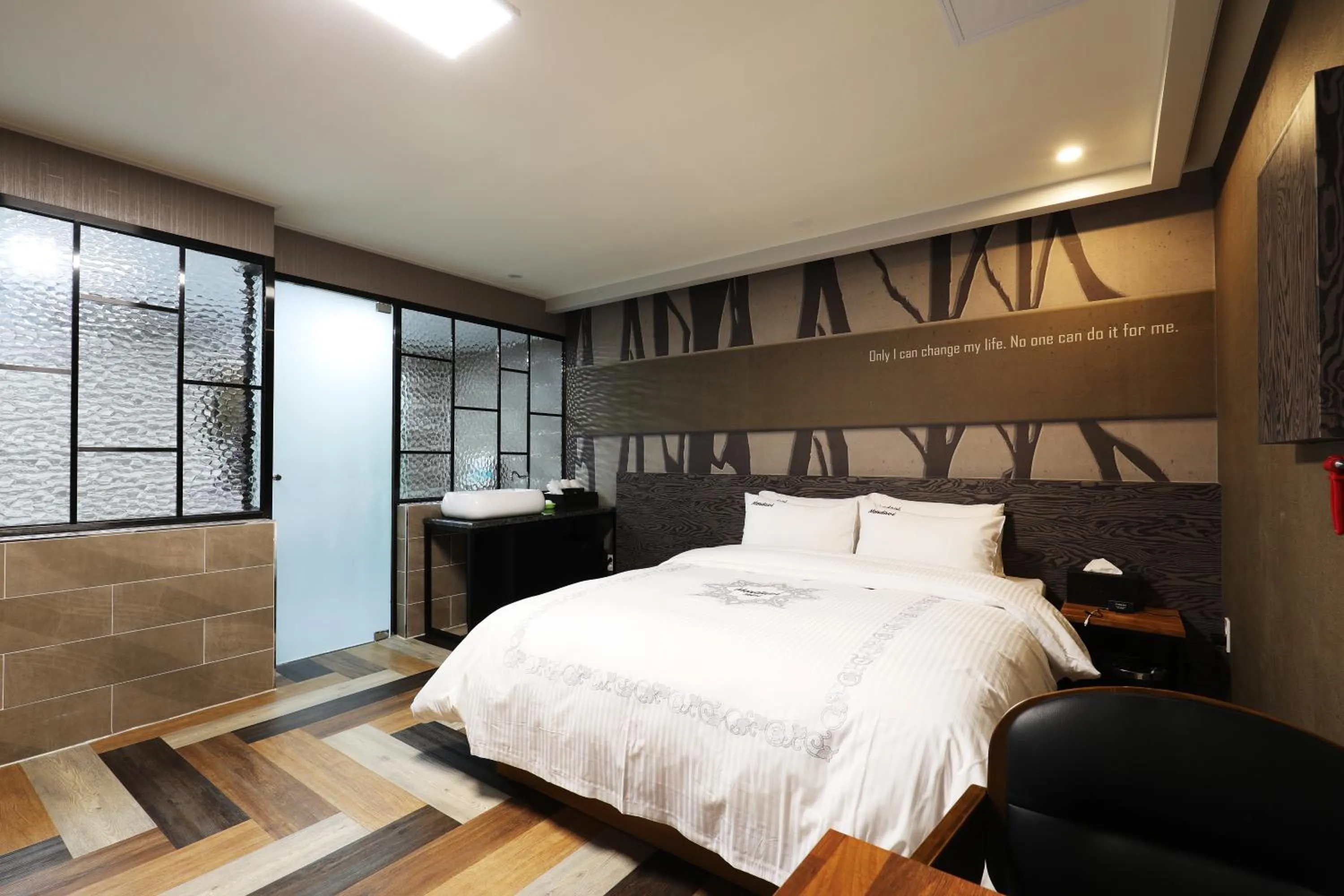 Bed in Hotel Mondavi