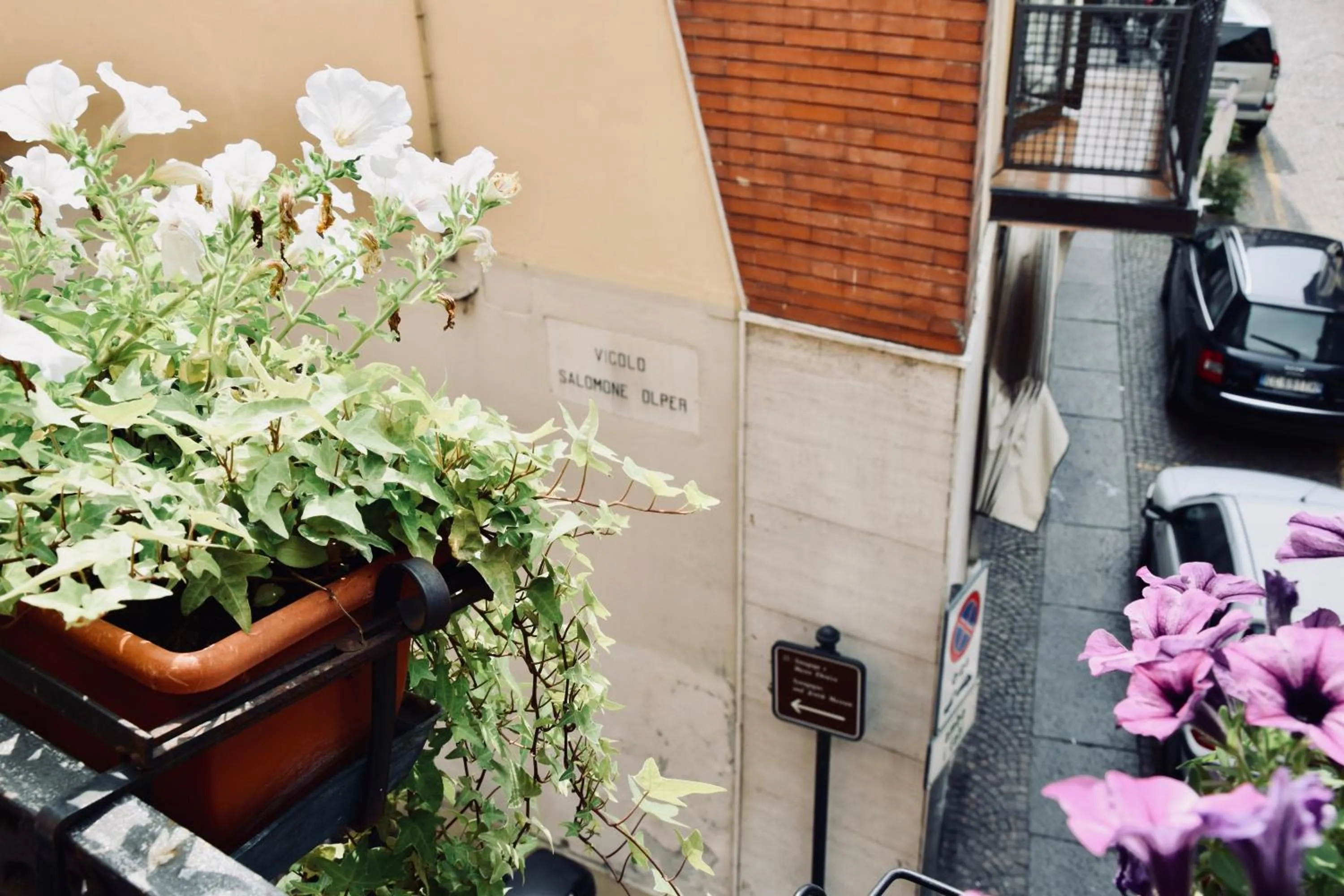 Balcony/Terrace in Casa Cristina