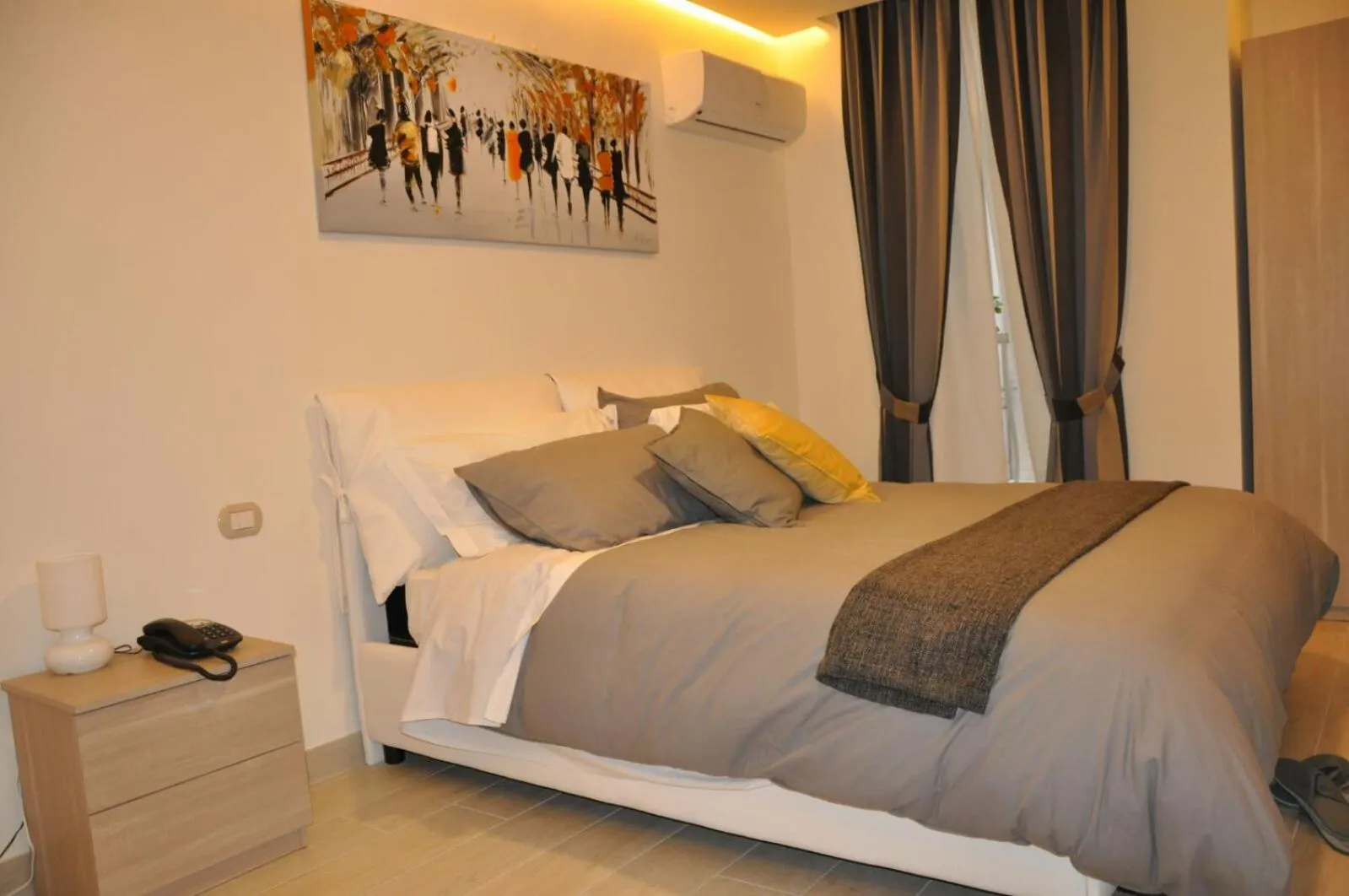 Bedroom, Bed in B&B Chiaia 216