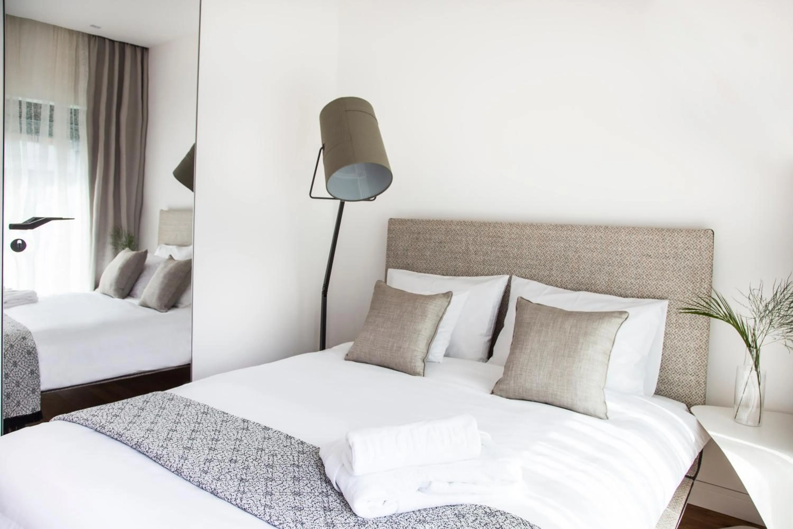 Shower, Bed in Hotel Nicolaus