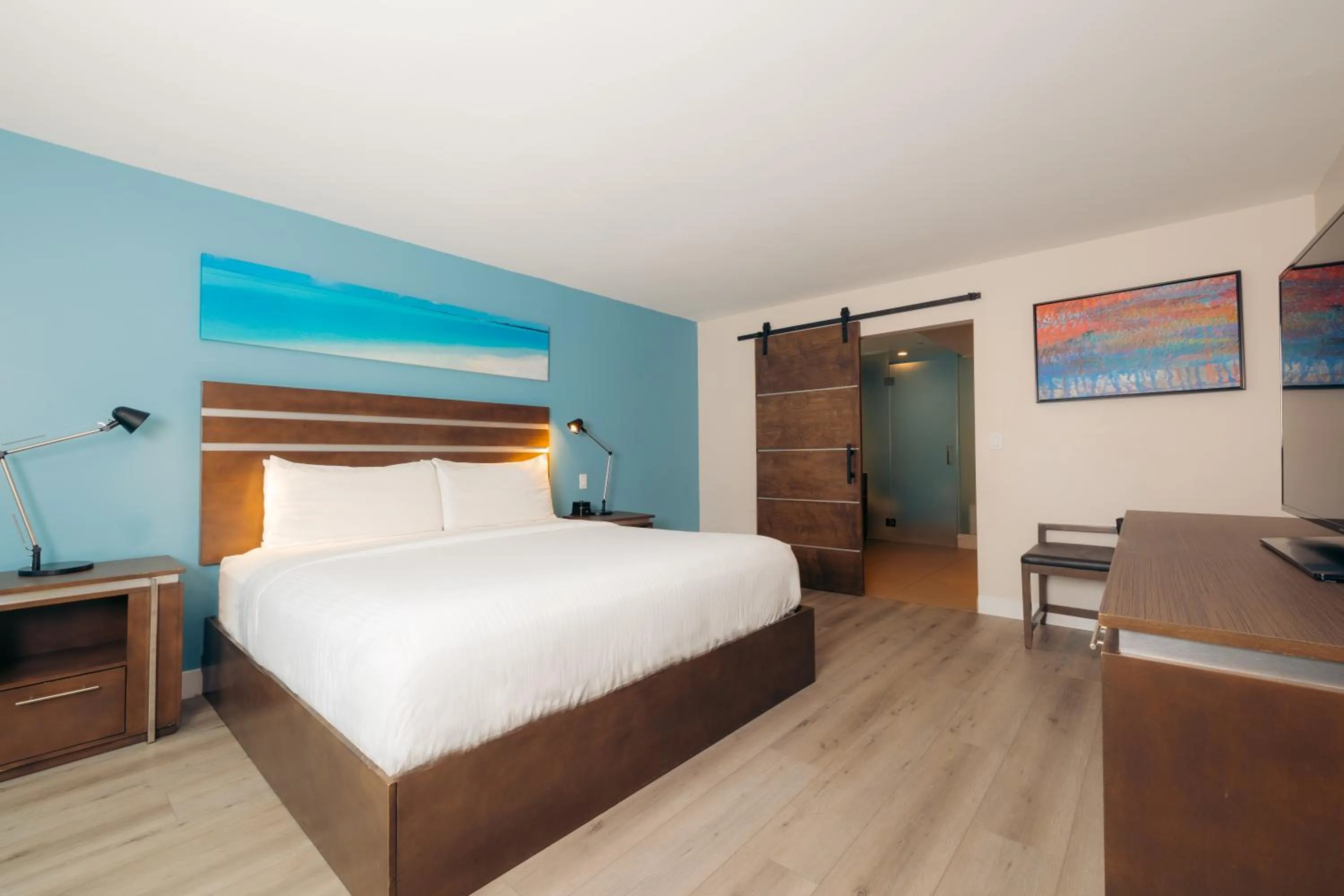 Bed in The Cove Hotel