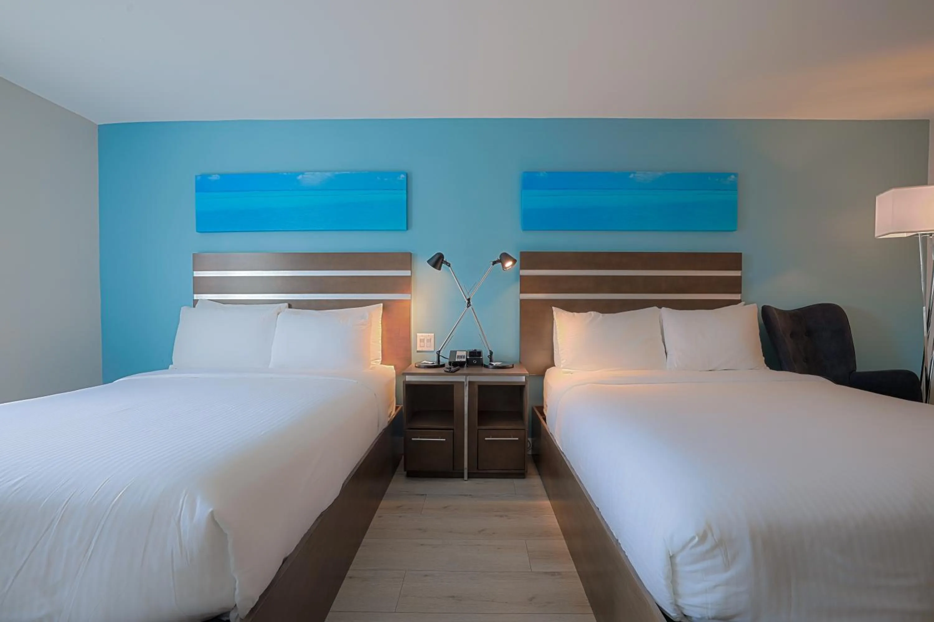 Bed in The Cove Hotel