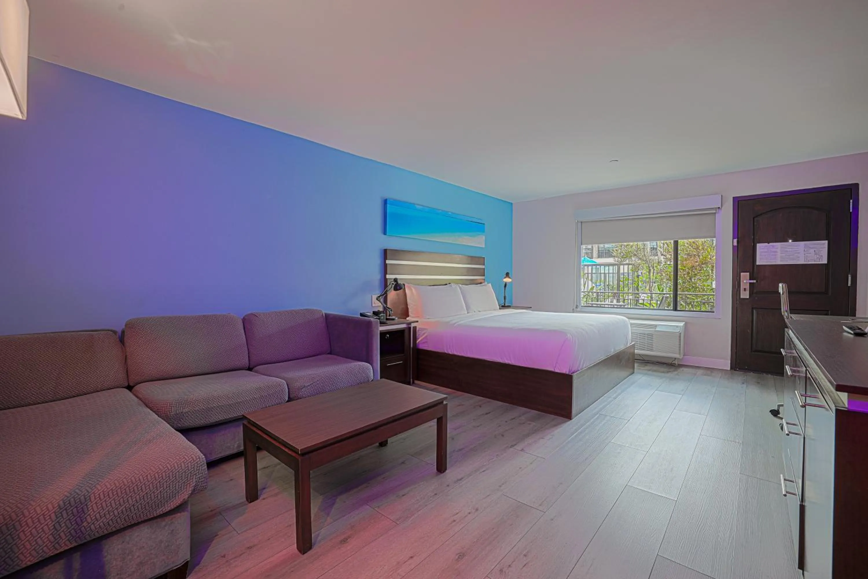 Bed in The Cove Hotel