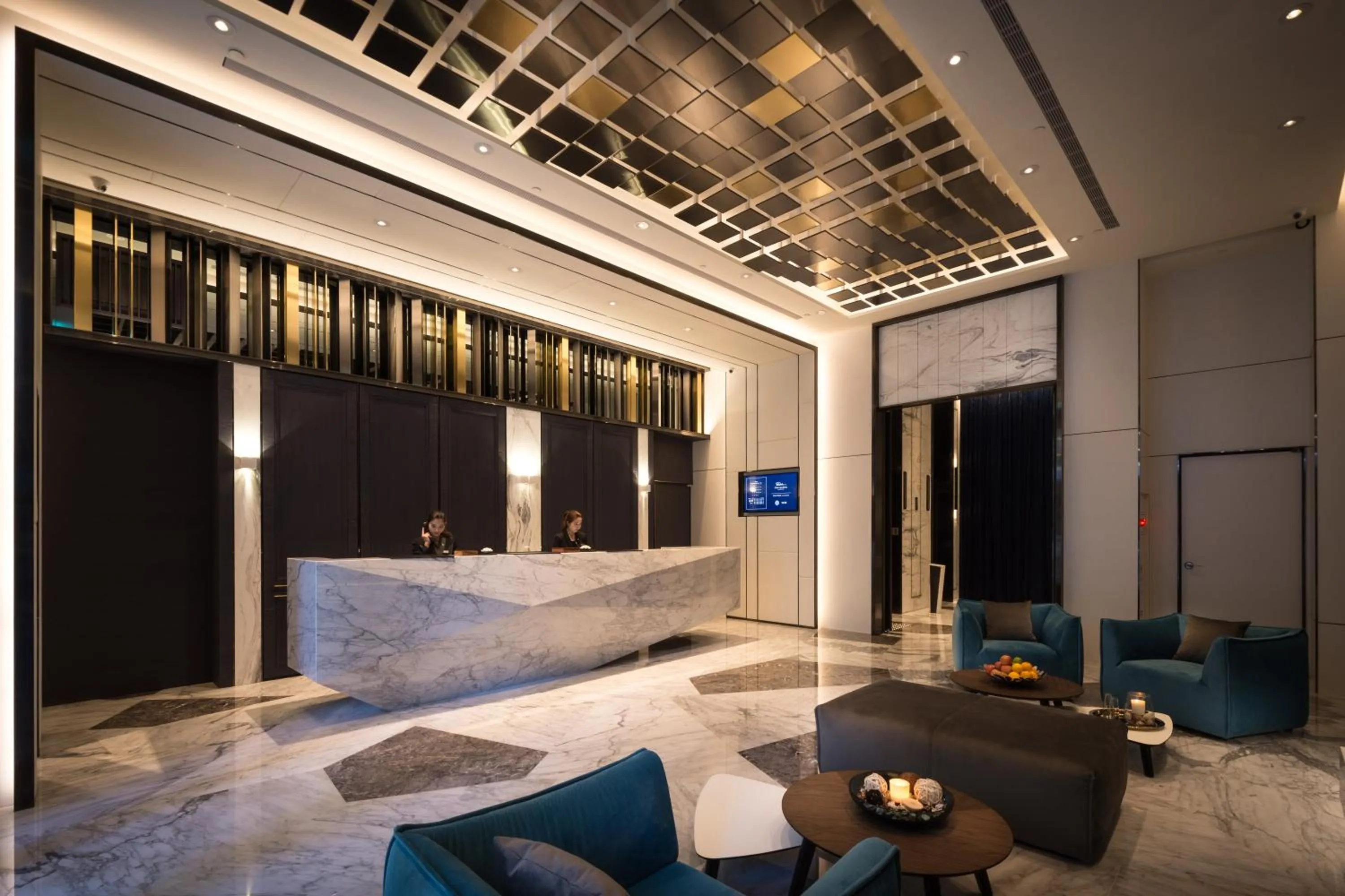 On site in Park Lees Hotel