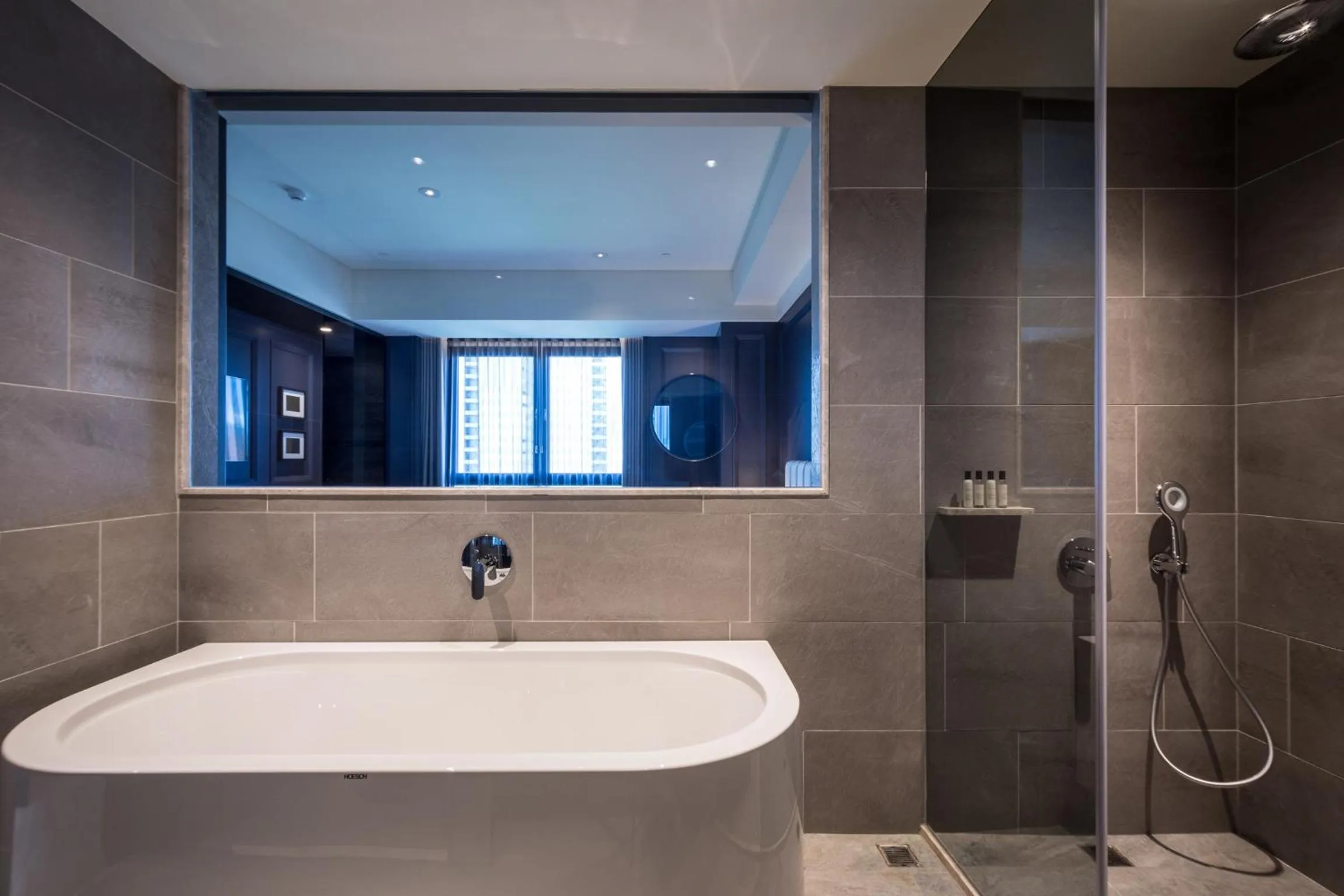 Shower in Park Lees Hotel