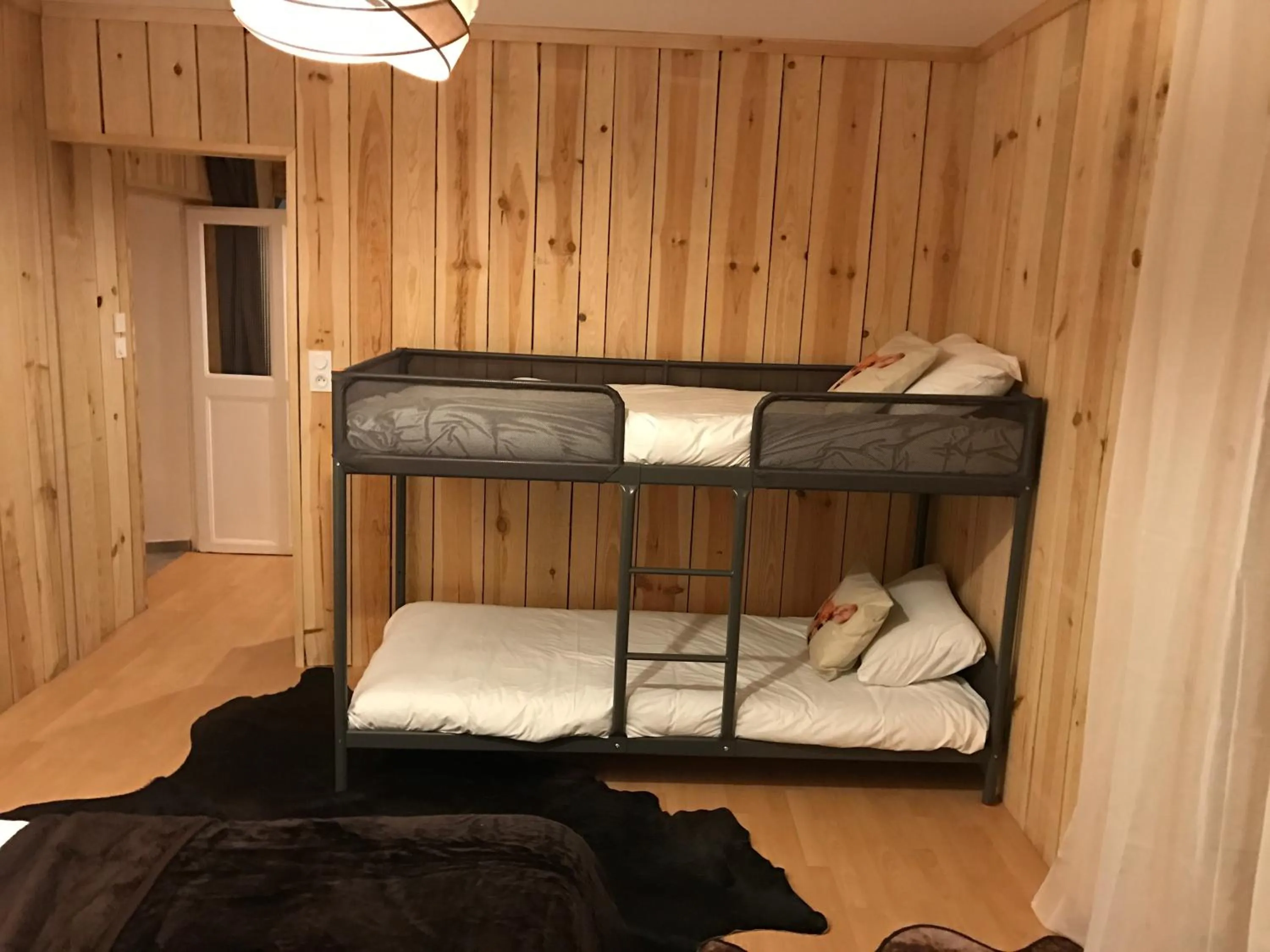 Decorative detail, Bed in L'hostellerie de Sèvremont