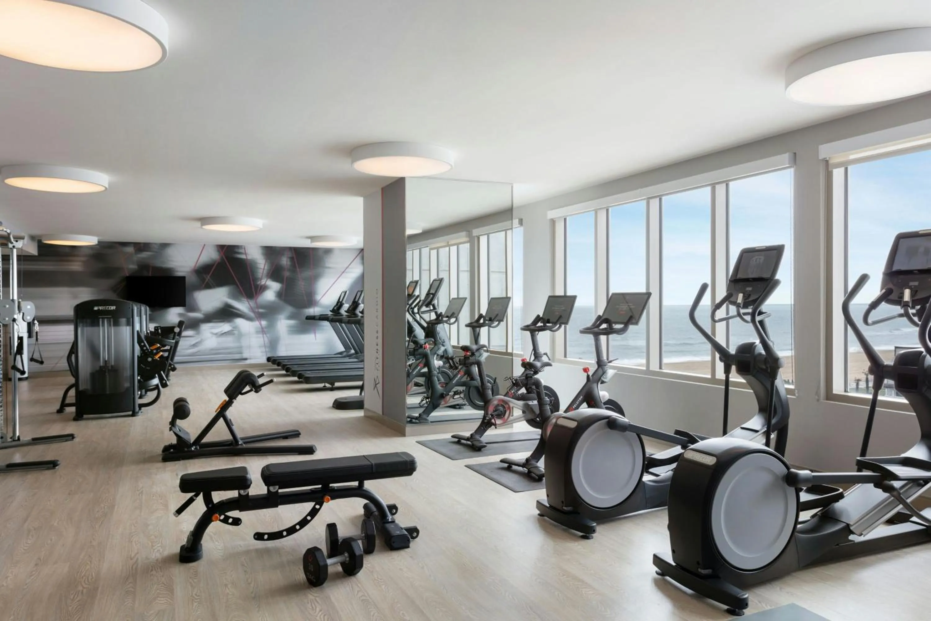 Fitness centre/facilities in Marriott Virginia Beach Oceanfront Resort