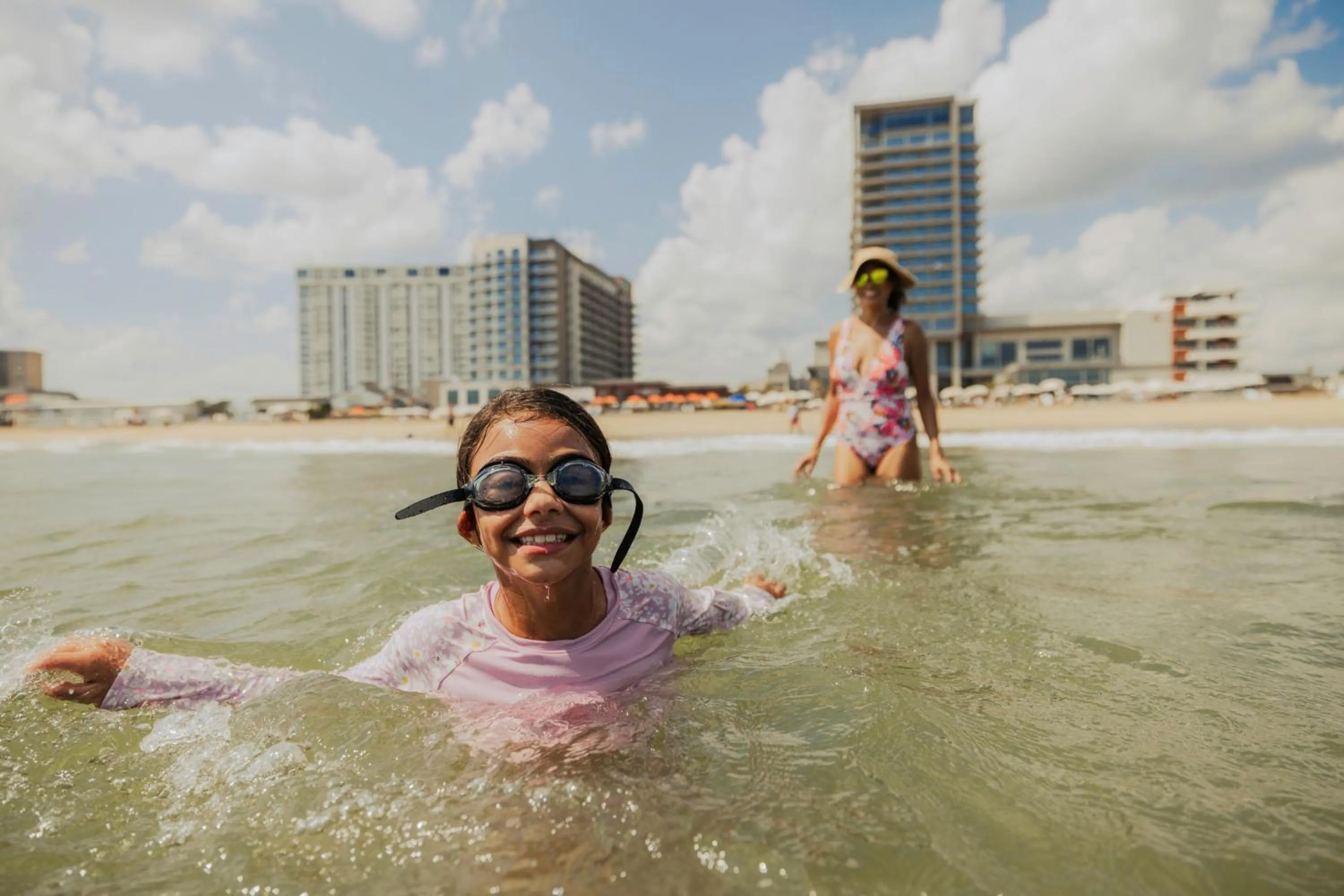 Beach in Marriott Virginia Beach Oceanfront Resort