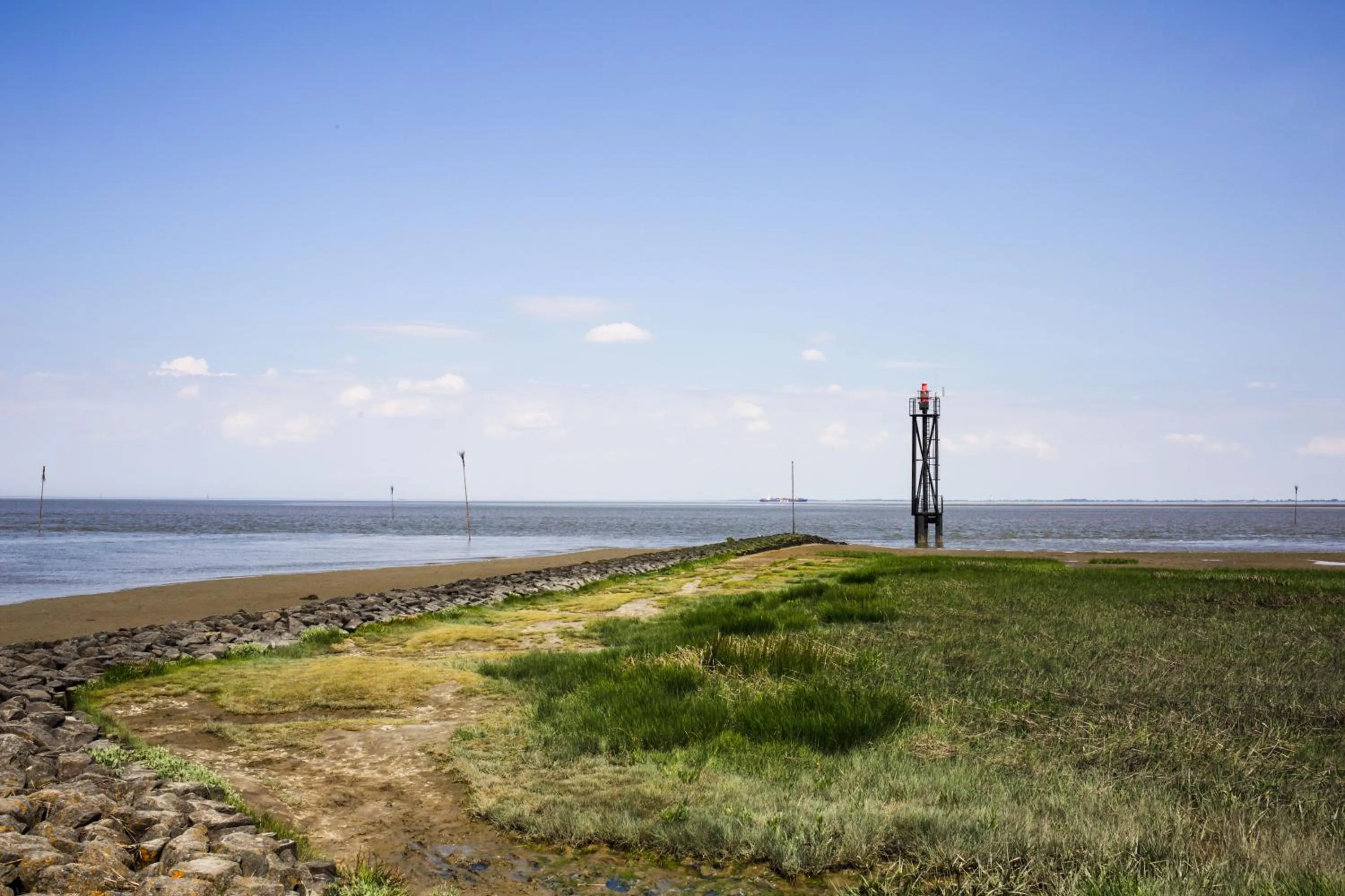 Natural landscape in Butjadinger Hof
