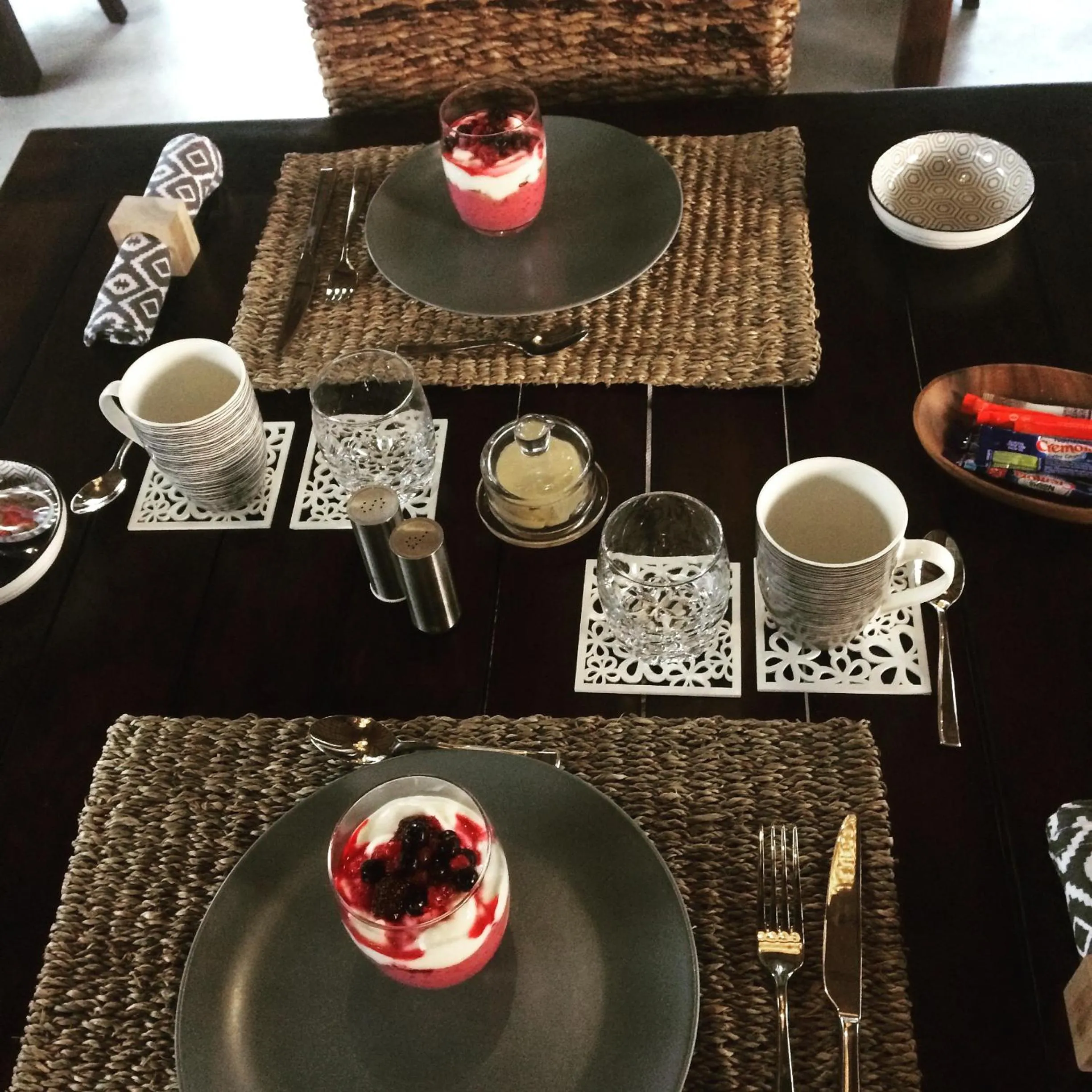 Food close-up in Bushbaby River Lodge